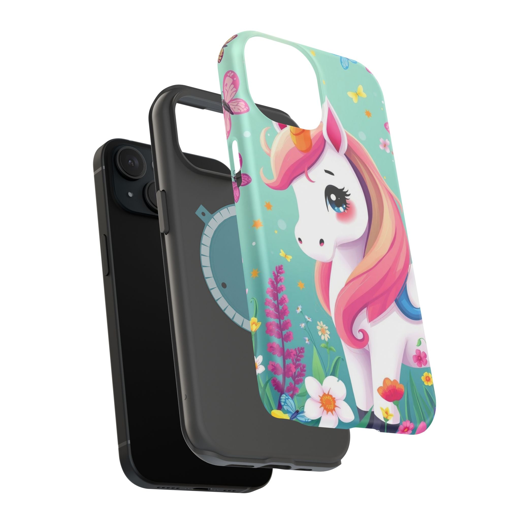 iPhone Dragonfly Unicorn Kids Fun iPhone Phone Case Gift Clean Minimal · iPhone