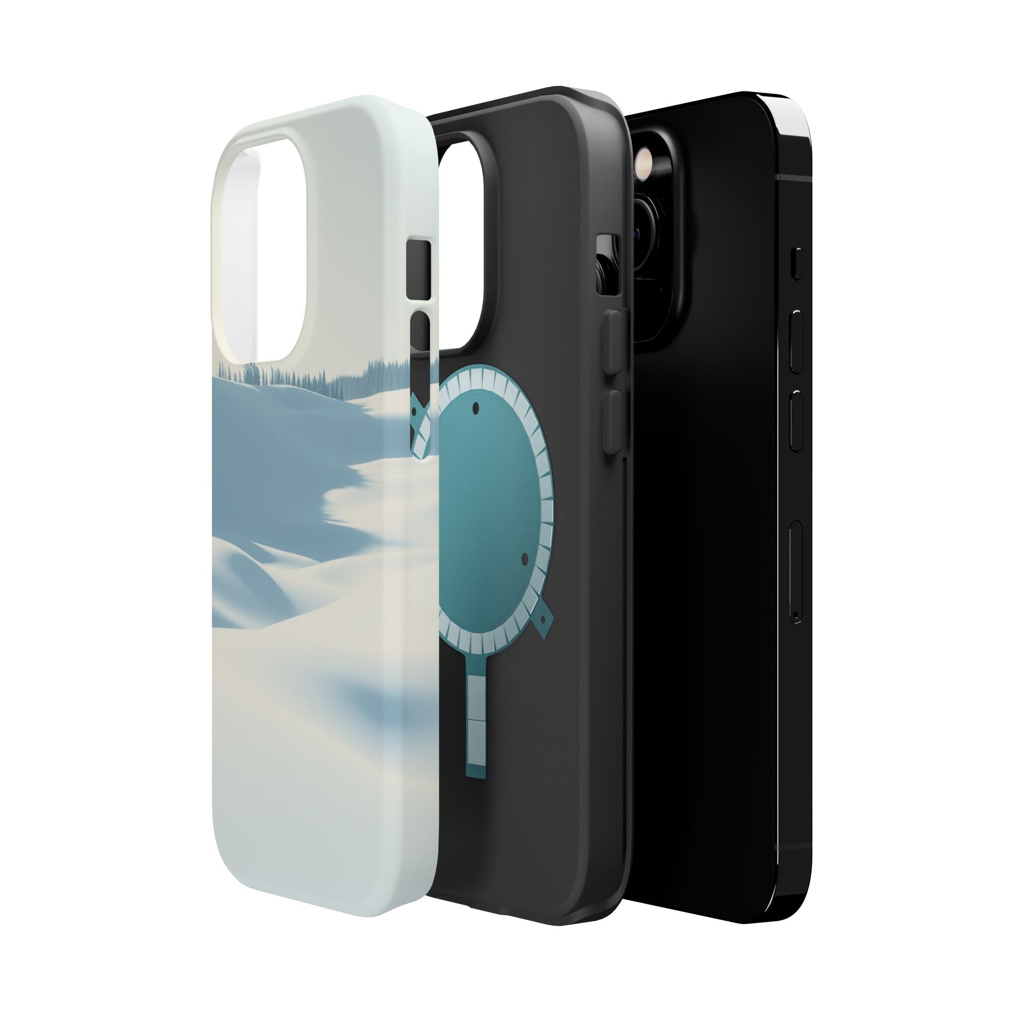 iPhone Snow Field Dreamy Design Slim Everyday Designer Case · iPhone Case
