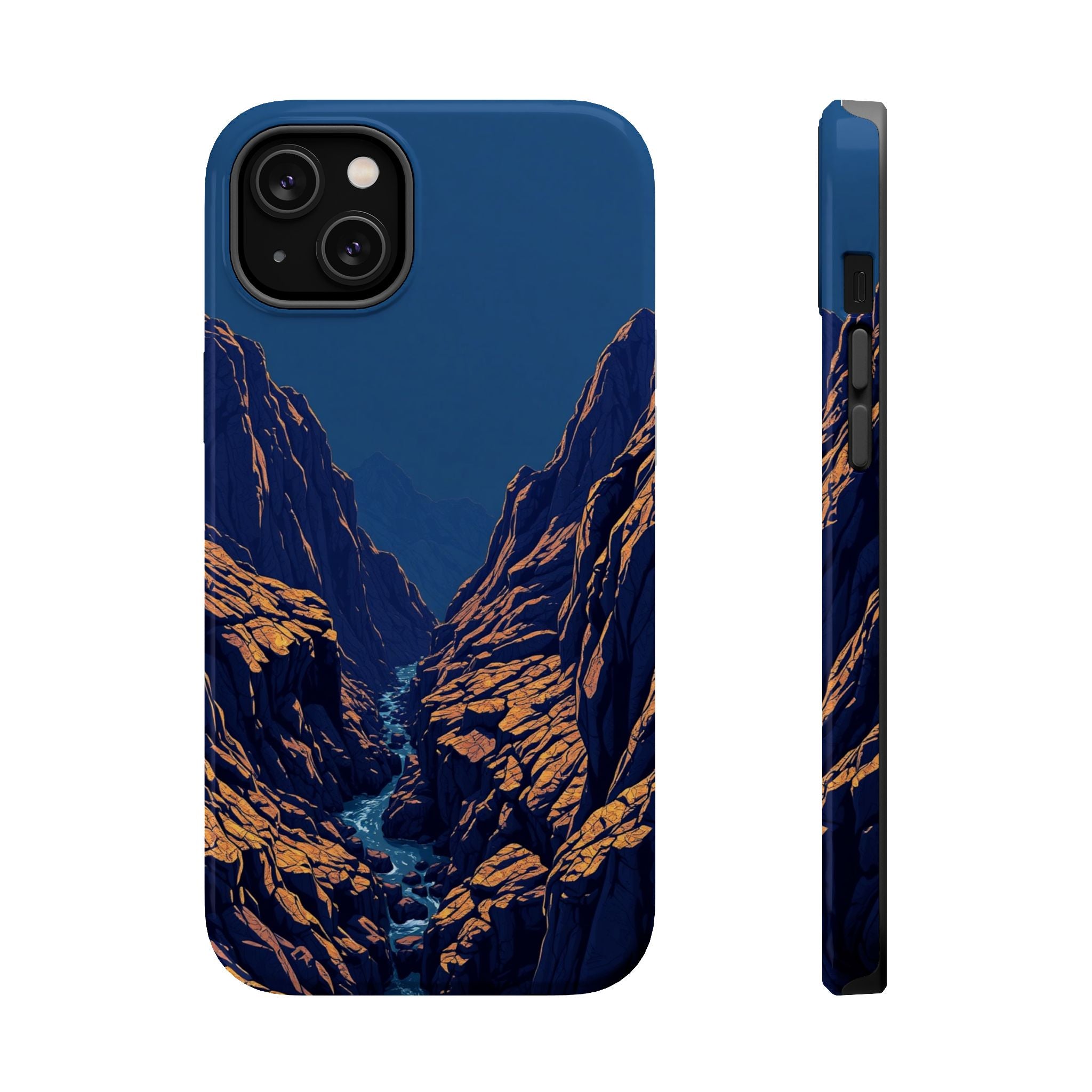 iPhone Indigo And Violet Rocky Coastline Slim Everyday iPhone Designer · iPhone