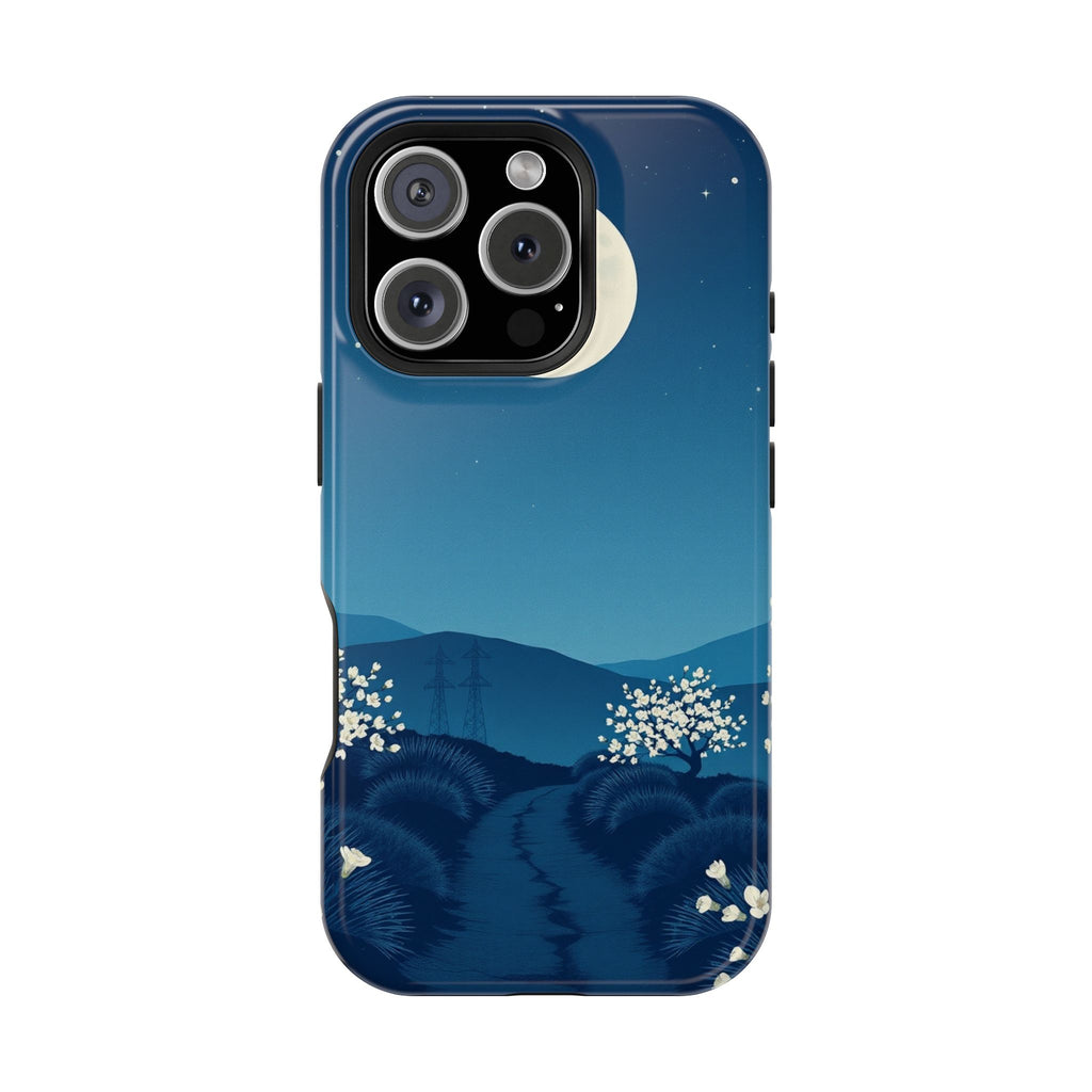 iPhone Vibrant Blossom Trail Design Slim Everyday Designer Case · iPhone Case