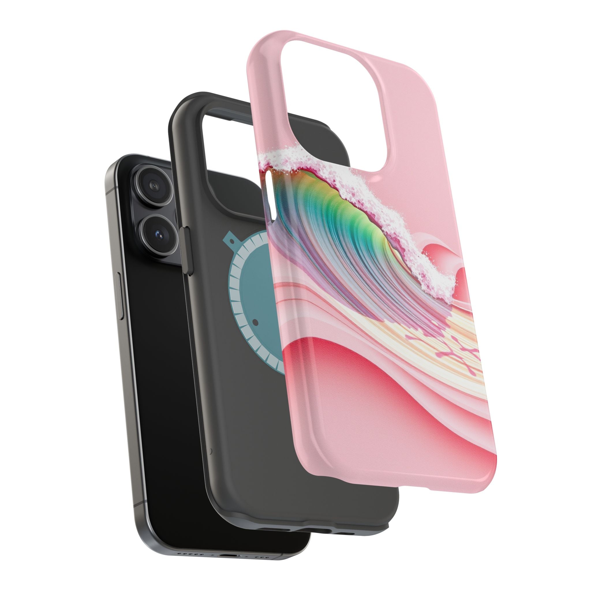iPhone Sand Art Wave Vibrant Watercolor Slim Everyday iPhone Designer · iPhone C