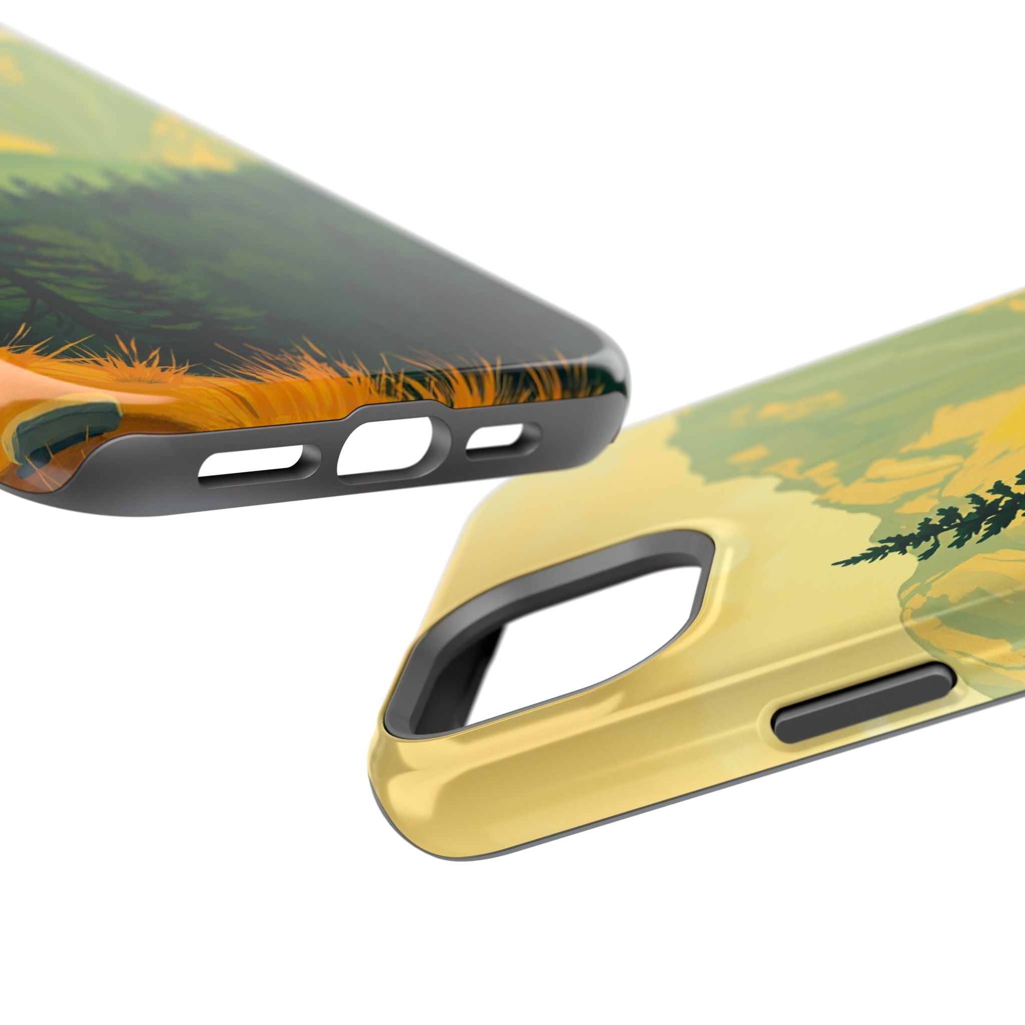 iPhone Pine Ridge Oil Painting Impressionist Slim iPhone Everyday · iPhone Case