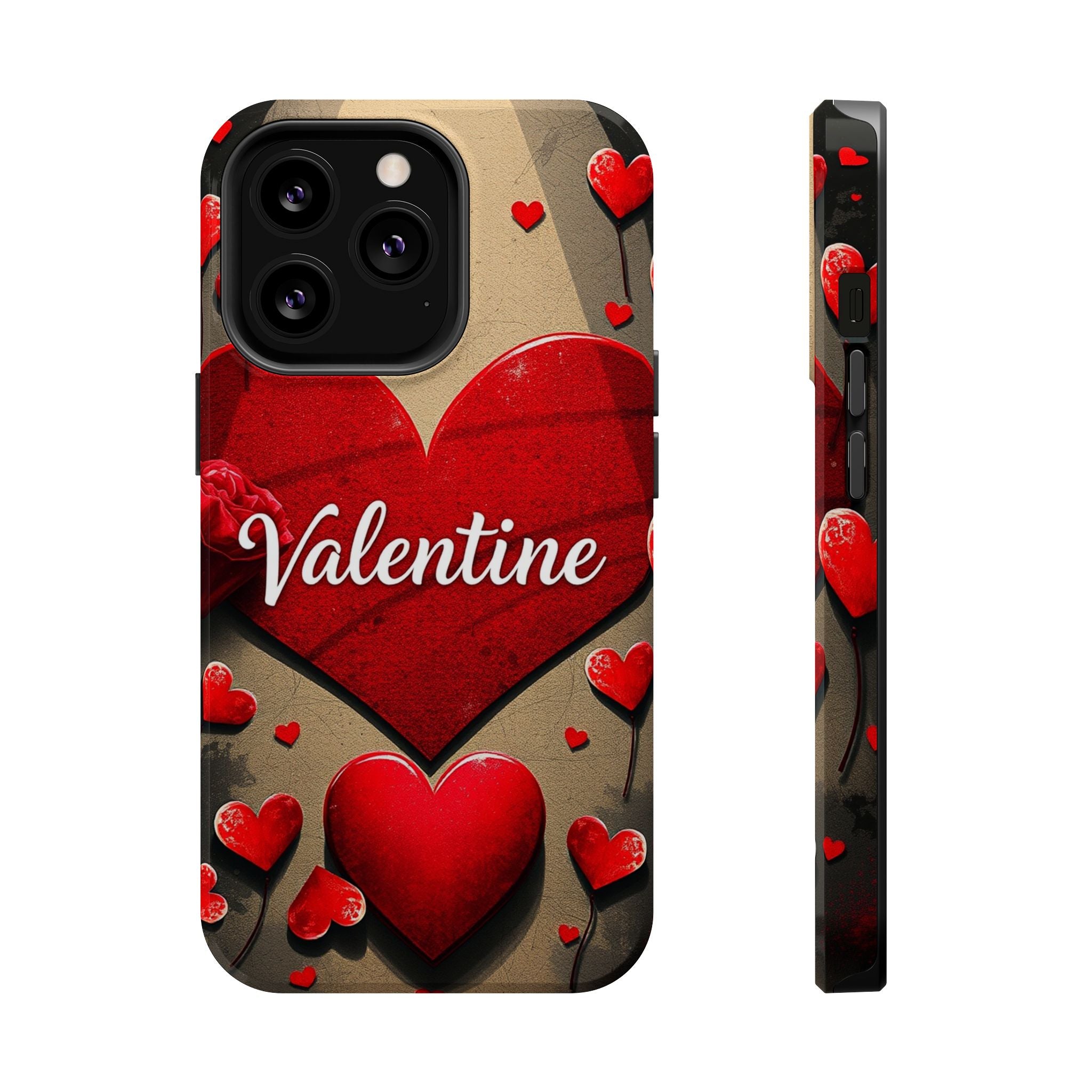 iPhone Serene Vintage Valentine Card Design Slim Everyday Designer Case · iPhone