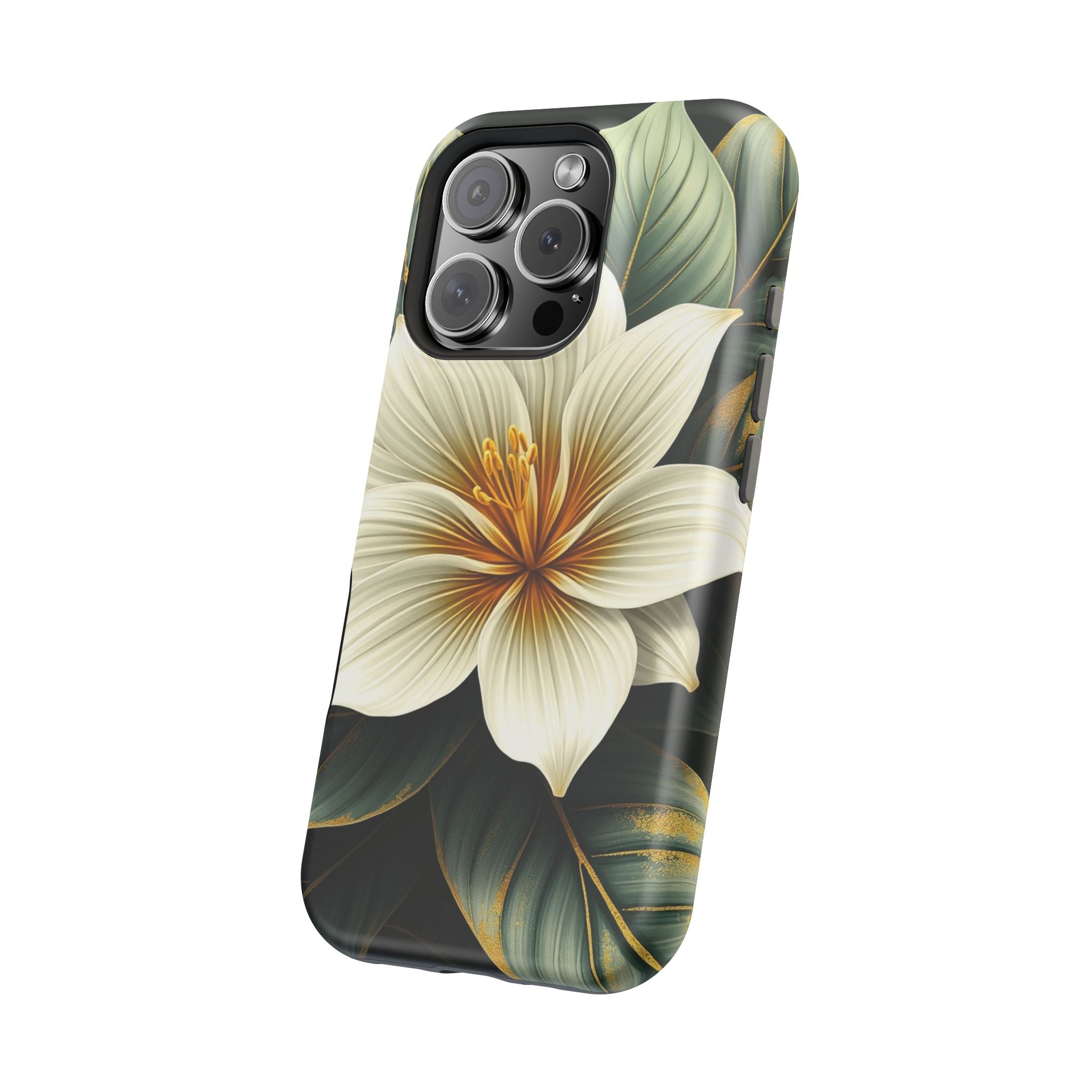 iPhone Radiant Tropical Bloom Design Slim Everyday Designer Case · iPhone Case