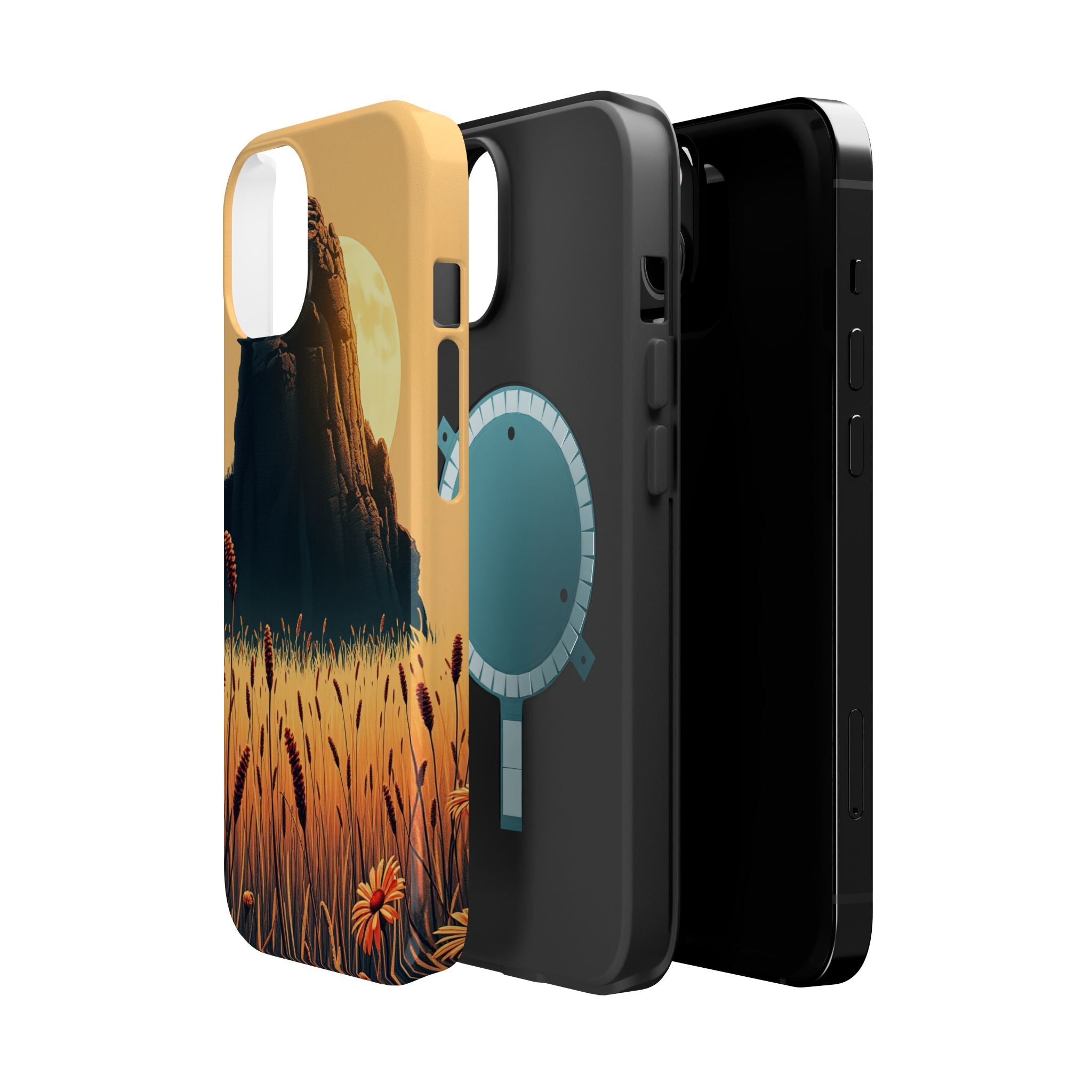 iPhone Spring Meadow Cinematic Art Clean Minimal Snap Cas Slim Snap Case · iPhon