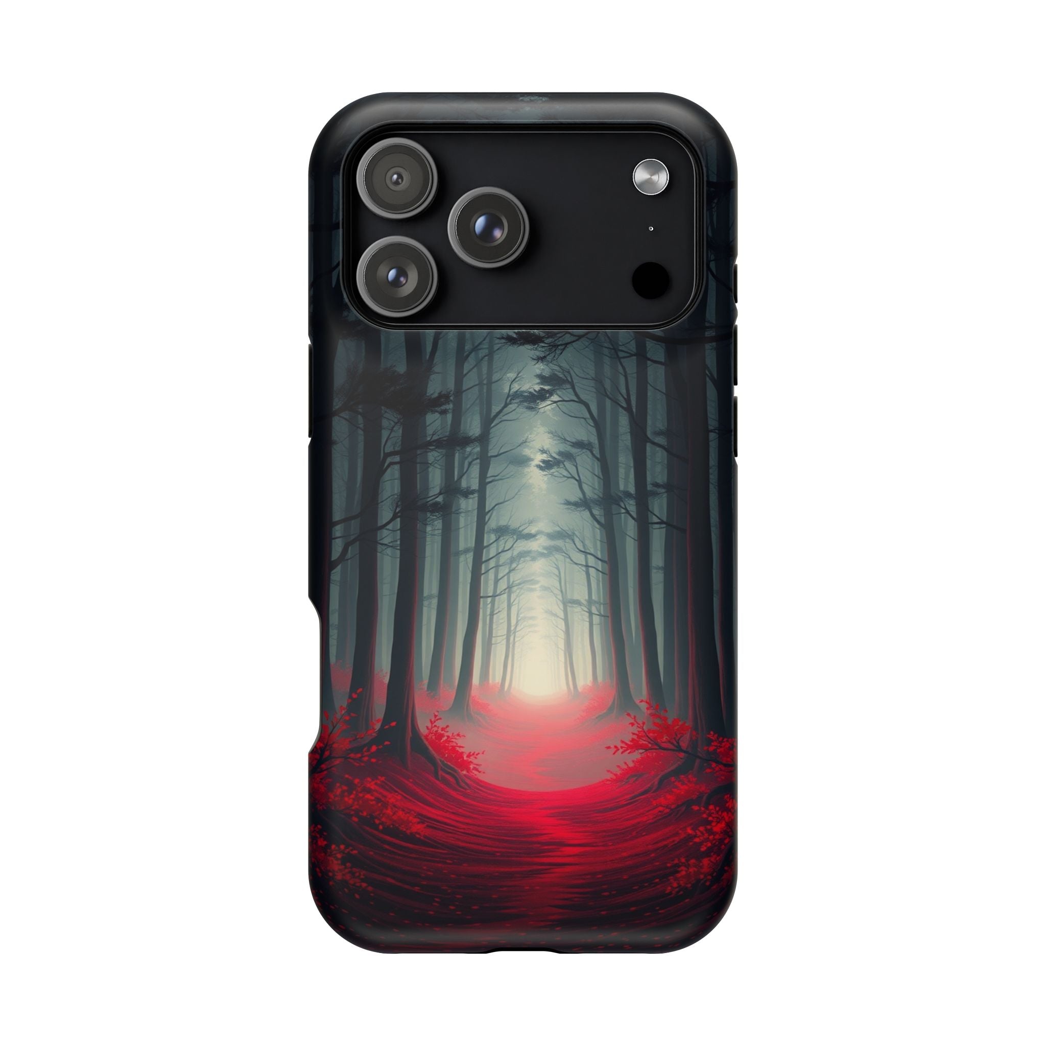 iPhone Dreamy Misty Forest Path Design Slim Everyday Designer Case · iPhone Case
