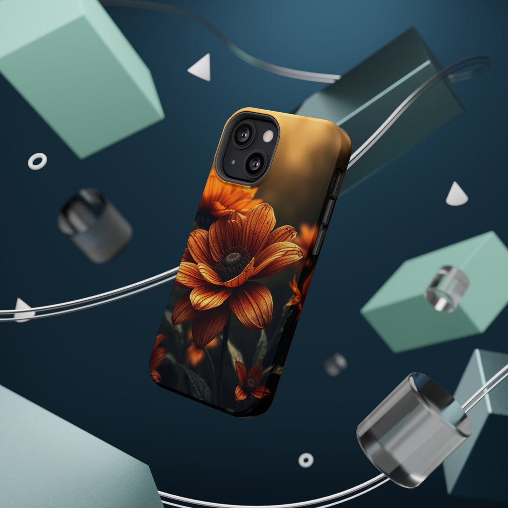 iPhone Radiant Floral Ombre Design Bold Modern Everyday Snap Case · iPhone Case