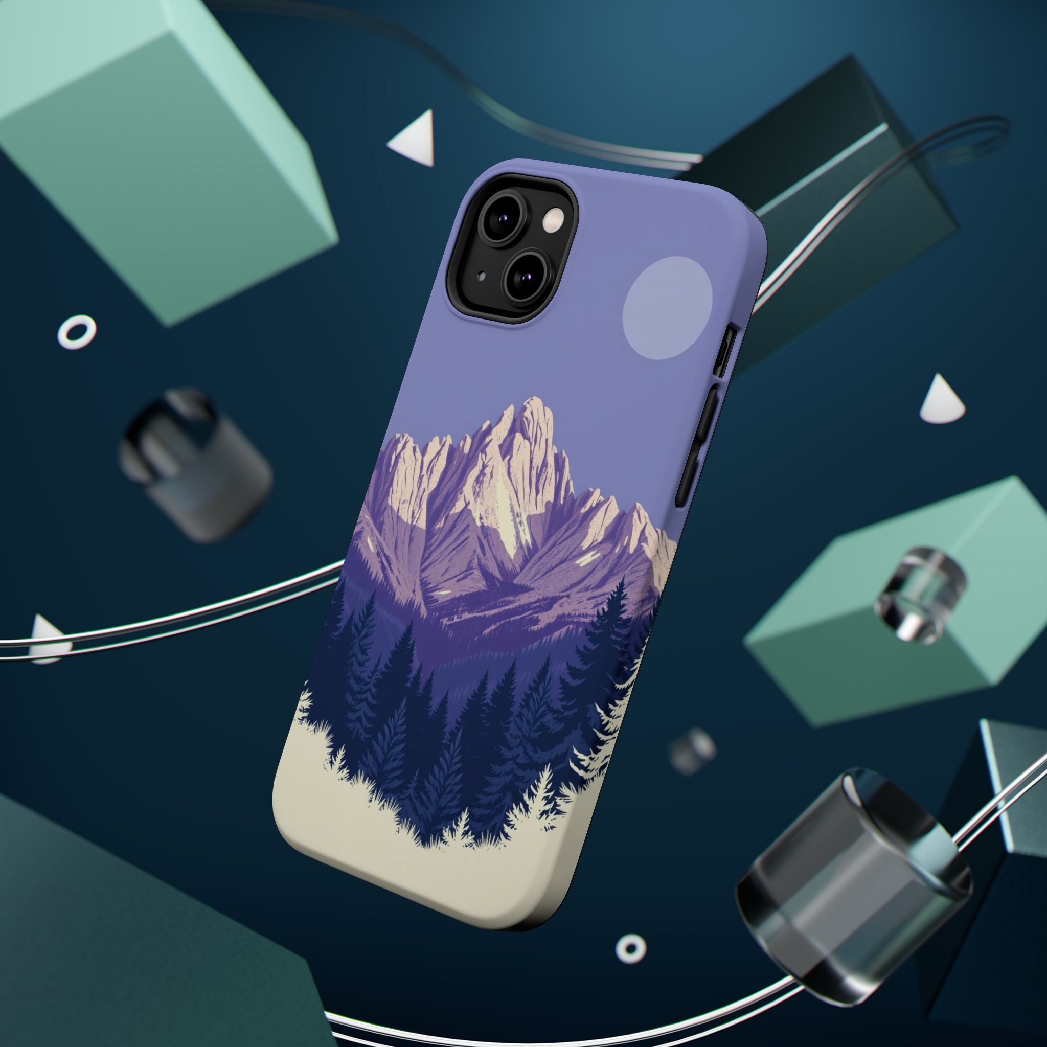 iPhone Pine Ridge Serene Design Slim Everyday Designer Case · iPhone Case