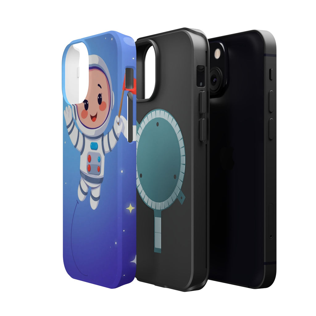 iPhone Cute Astronaut Floating Kids Fun iPhone Phone Case Gift Slim · iPhone Cas
