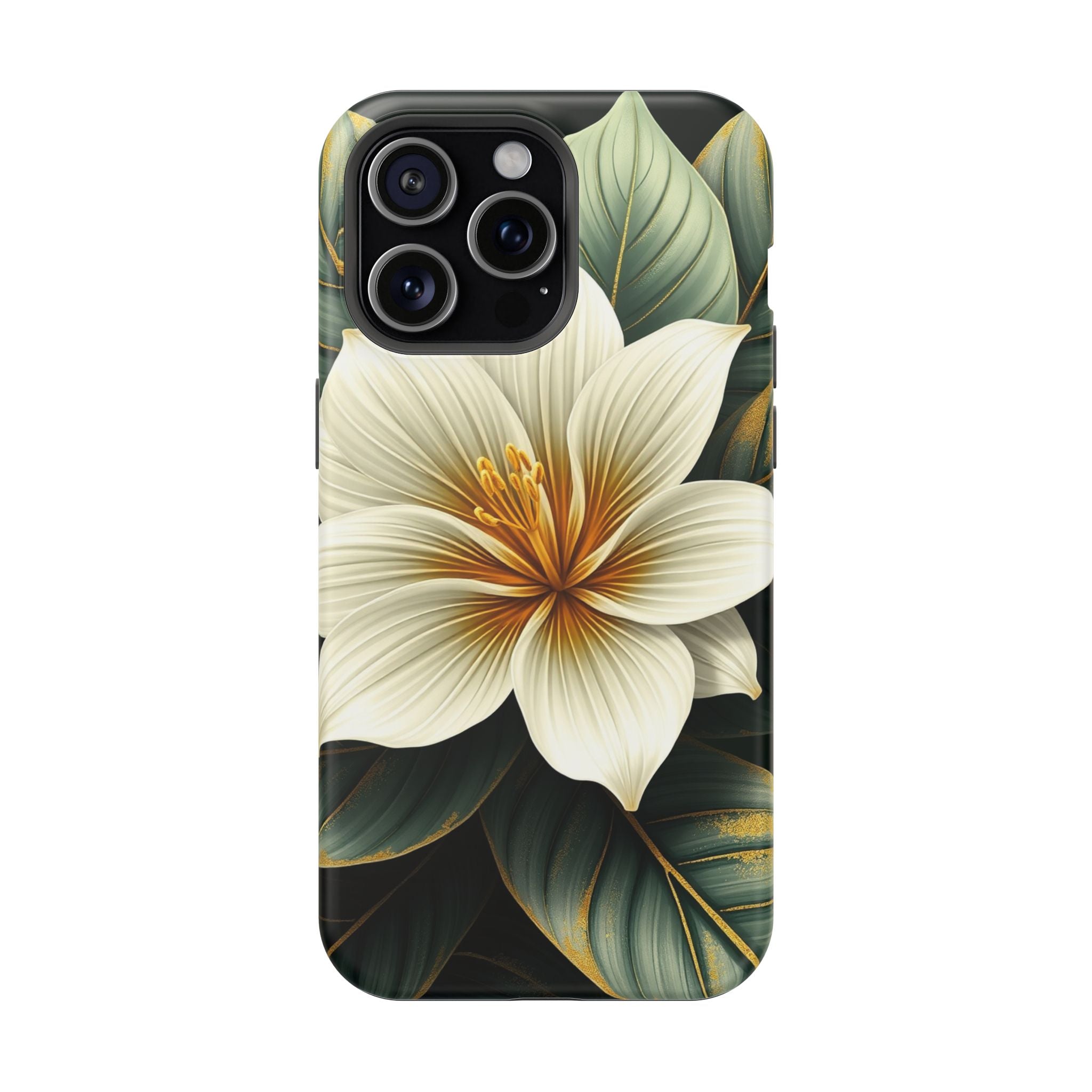iPhone Radiant Tropical Bloom Design Slim Everyday Designer Case · iPhone Case