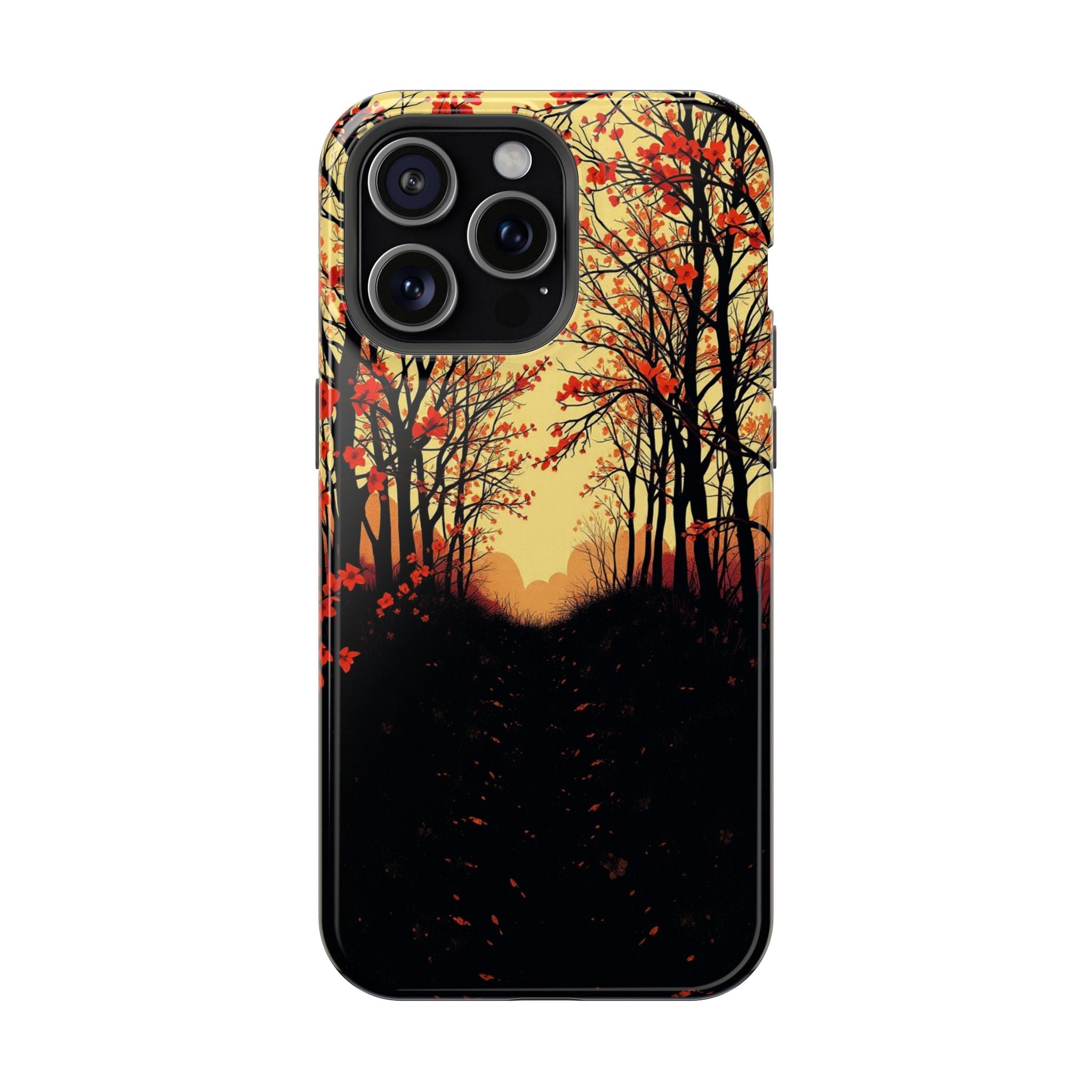 iPhone Dreamy Blossom Trail Design Bold Modern Everyday Snap Case · iPhone Case