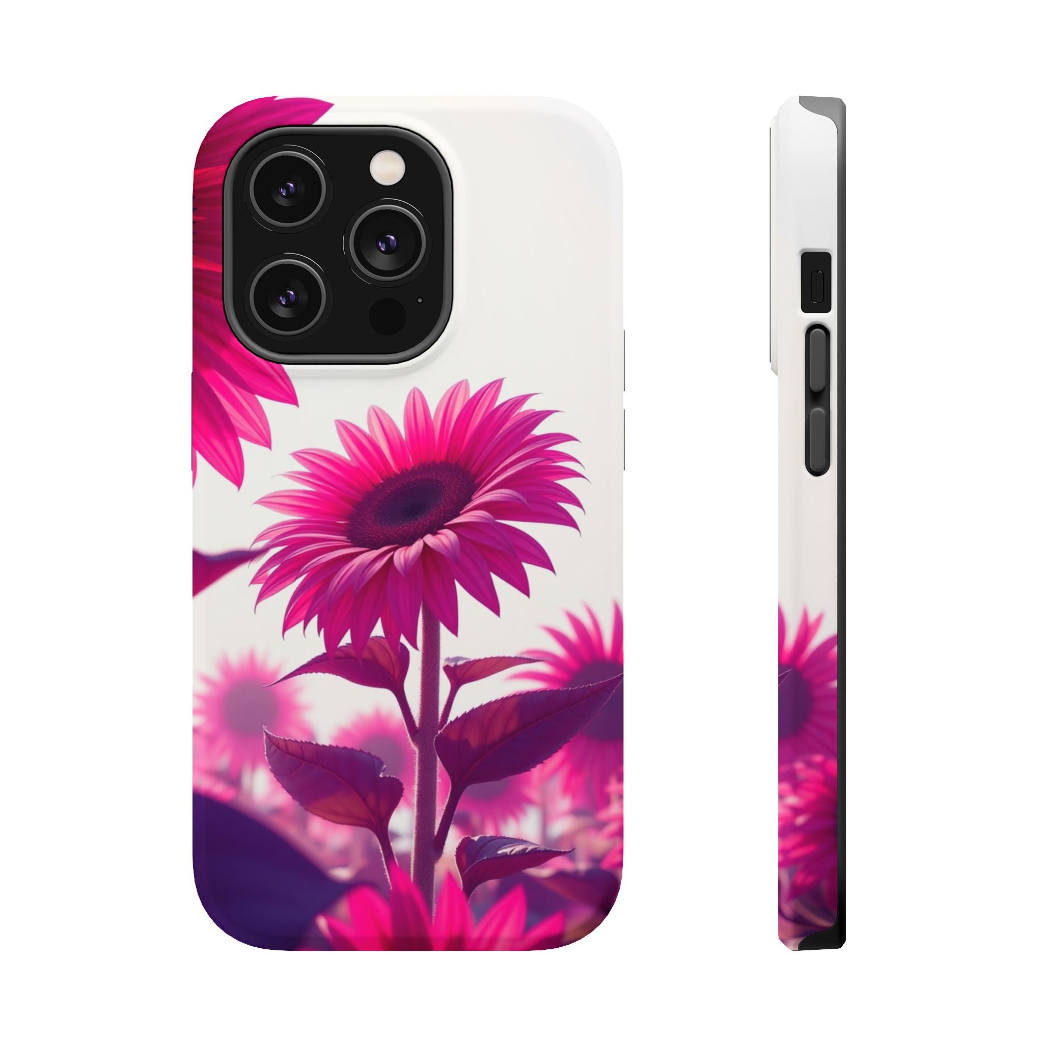 iPhone Serene Sunflower Pop Design Bold Modern Everyday Snap Case · iPhone Case