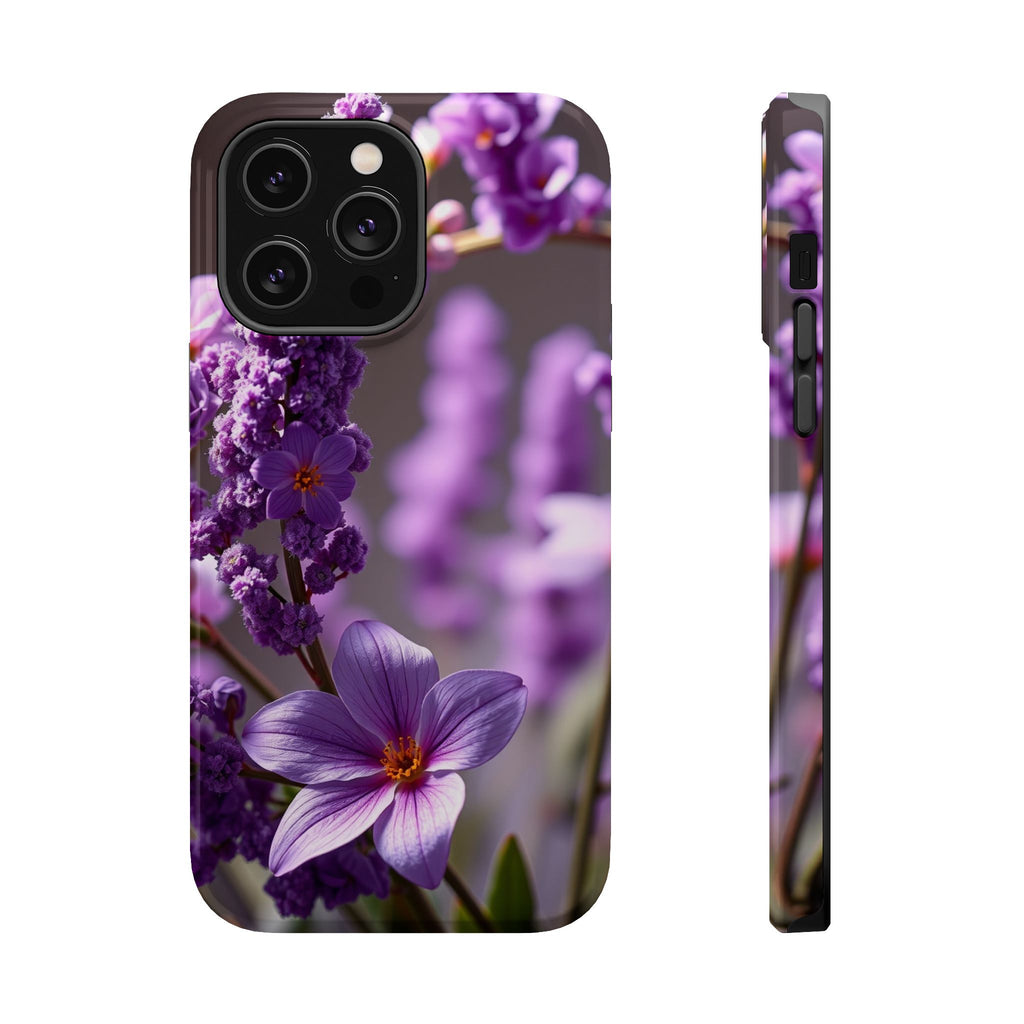 iPhone Lavender And Pearl Floral Crown Slim Everyday Designer Case · iPhone Case