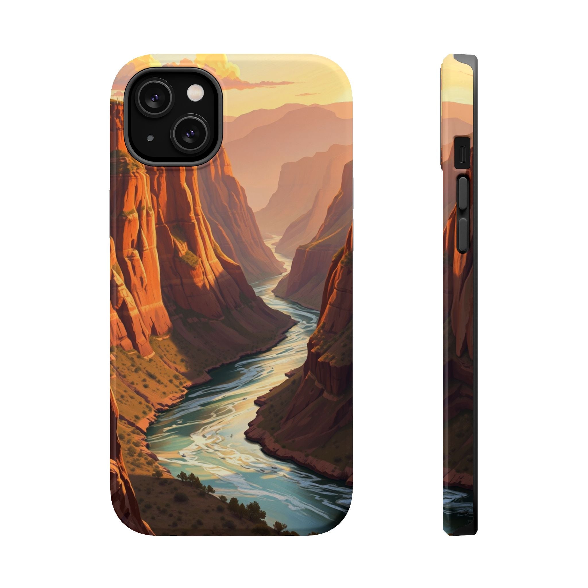 iPhone River Canyon Mystic Art Slim Everyday Designer Case · iPhone Case