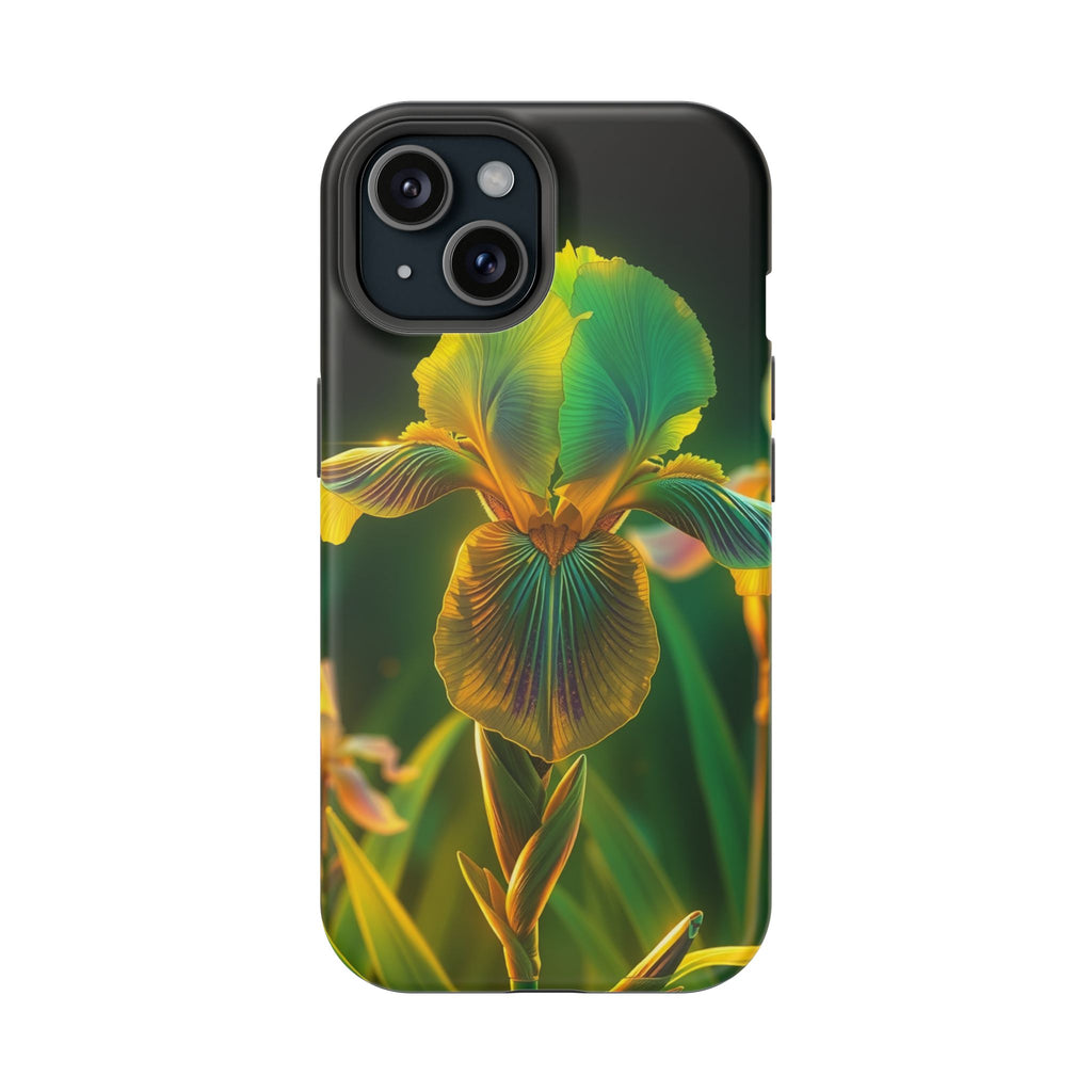 iPhone Iris Garden Bold Art Slim Everyday Designer Case · iPhone Case Quiet Mood