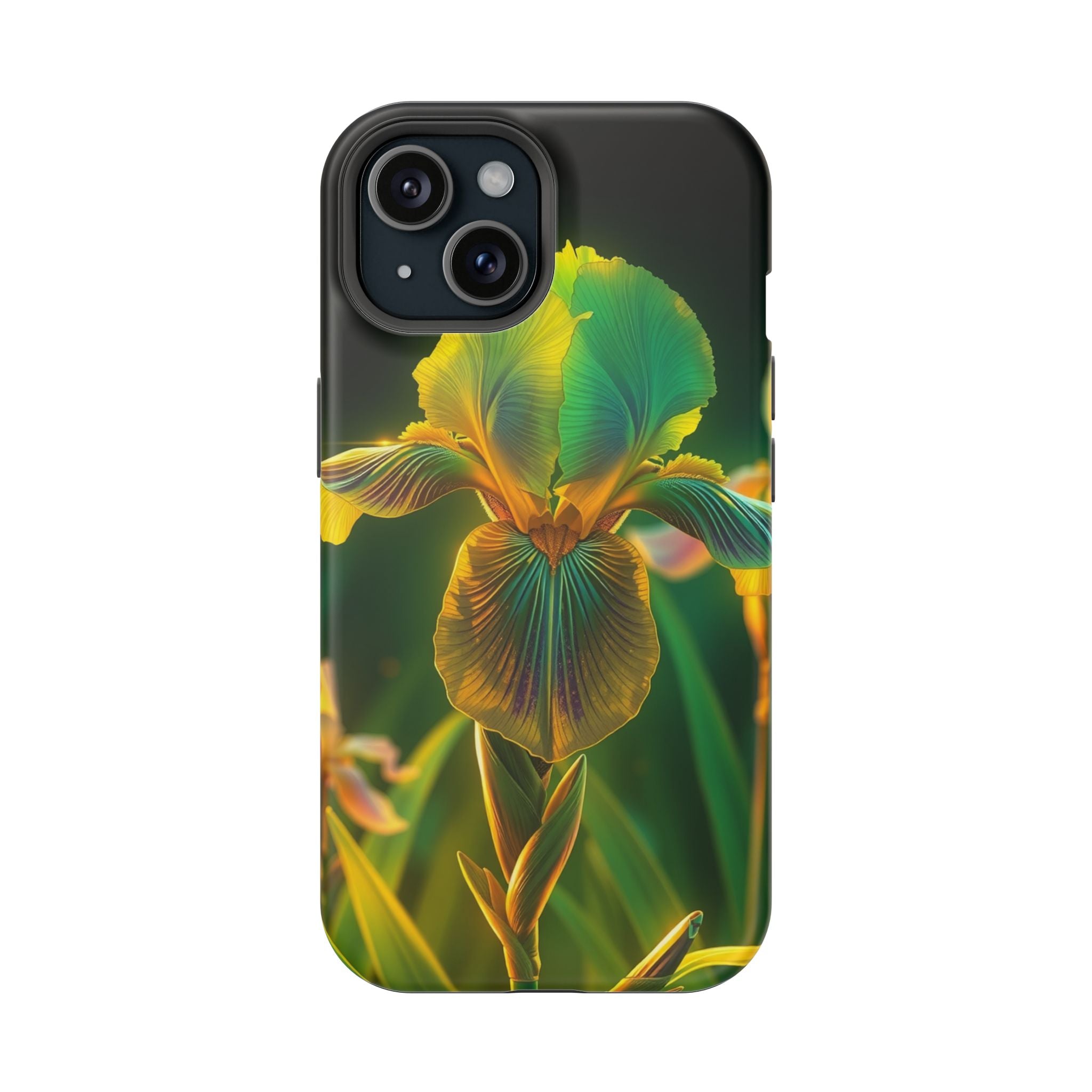 iPhone Iris Garden Bold Art Slim Everyday Designer Case · iPhone Case Quiet Mood