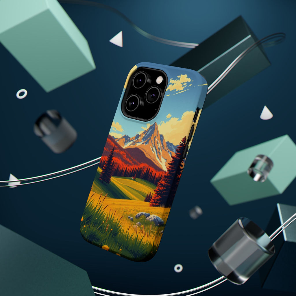 iPhone Radiant Alpine Meadow Design Slim Everyday Designer Case · iPhone Case