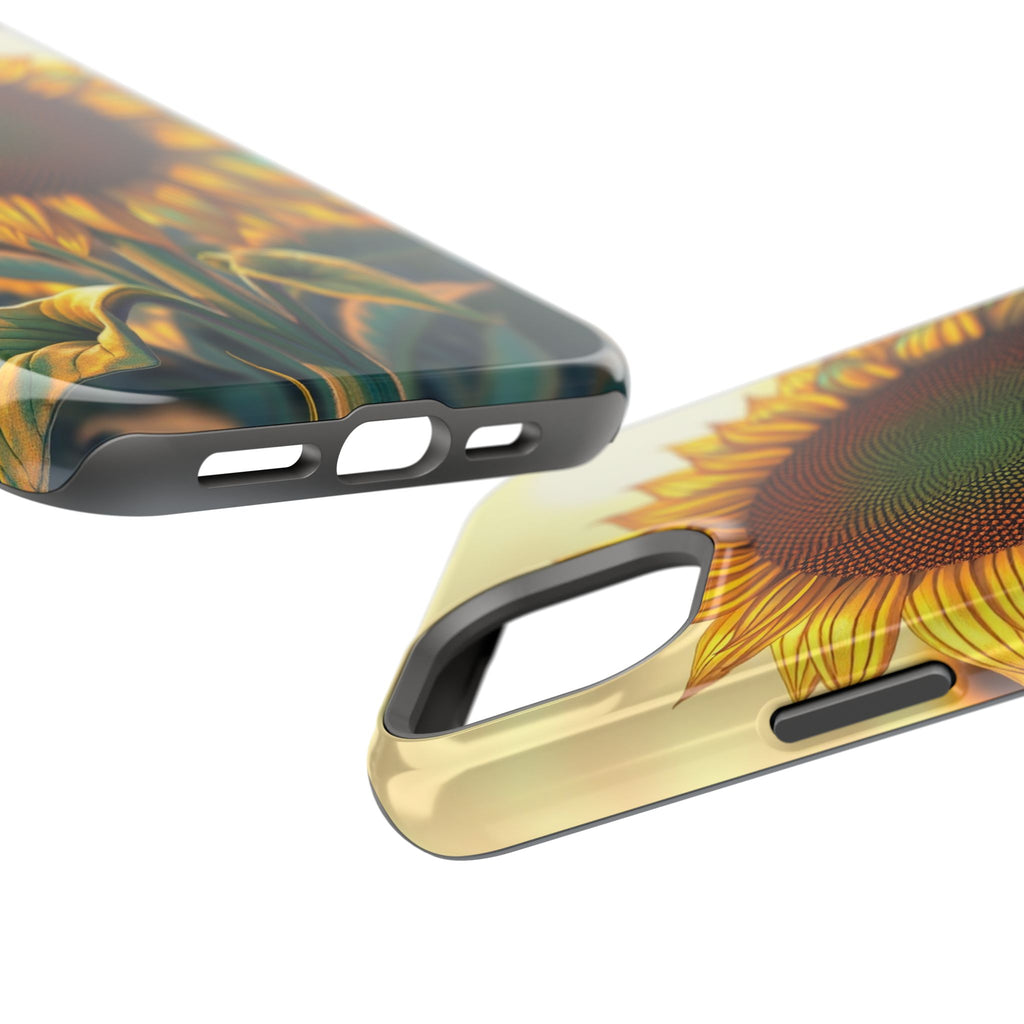 iPhone Sunflower Prairie Bold Art Bold Modern Everyday Snap Case · iPhone Case