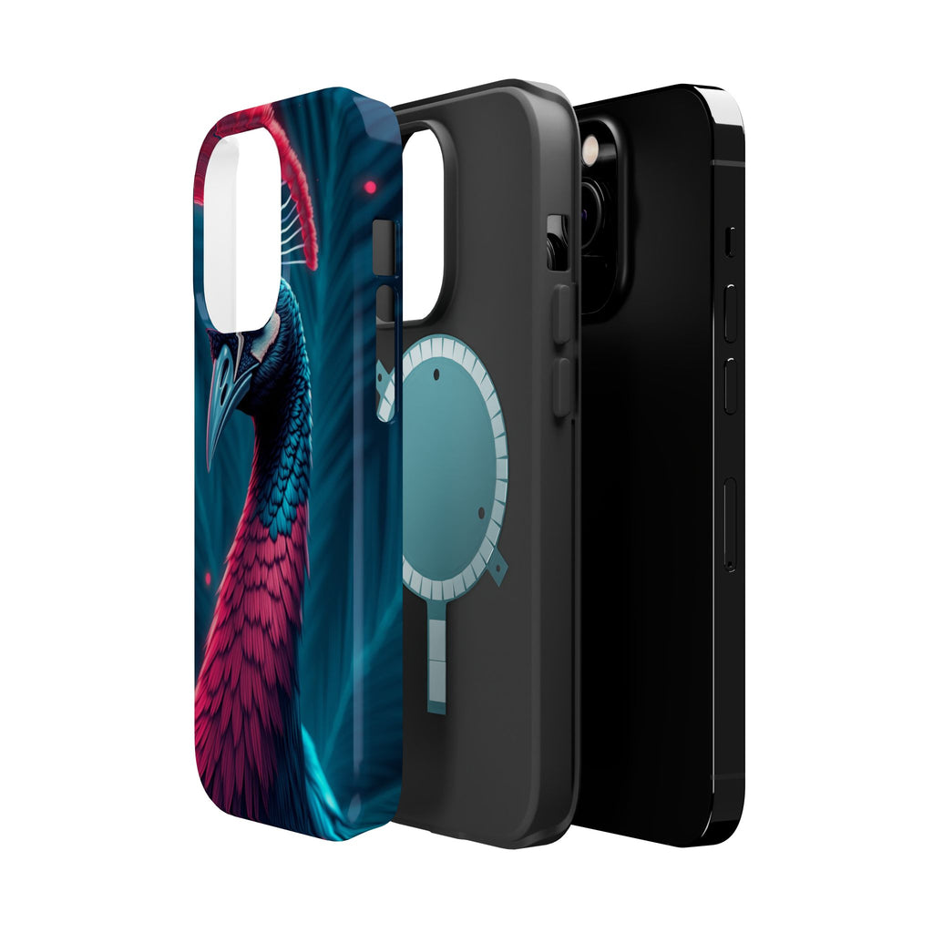 iPhone Nouveau Peacock Electric Art Slim Everyday Designer Case · iPhone Case