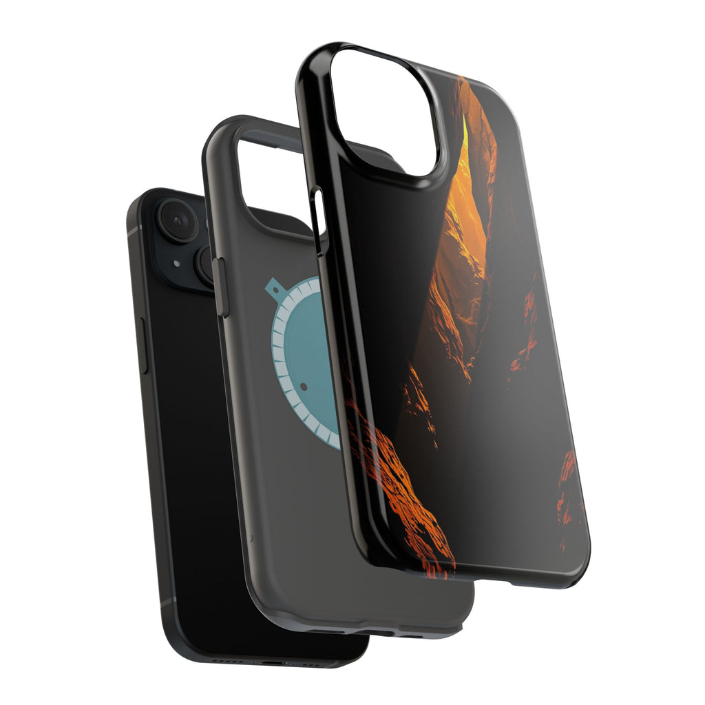 iPhone Chromatic Aberration Dark Gothic Ink Slim iPhone Everyday · iPhone Case