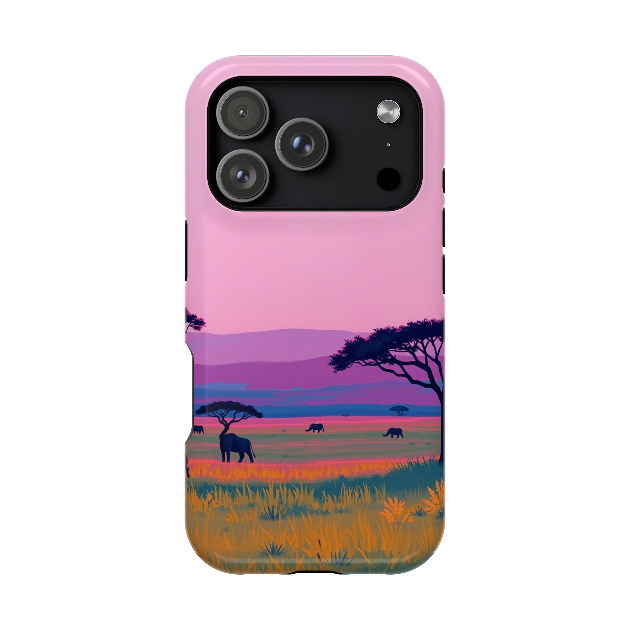 iPhone Savanna Horizon Electric Art Slim Everyday Designer Case · iPhone Case