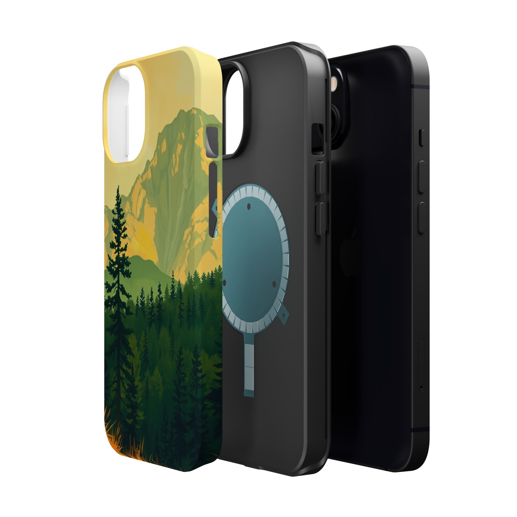 iPhone Pine Ridge Oil Painting Impressionist Slim iPhone Everyday · iPhone Case