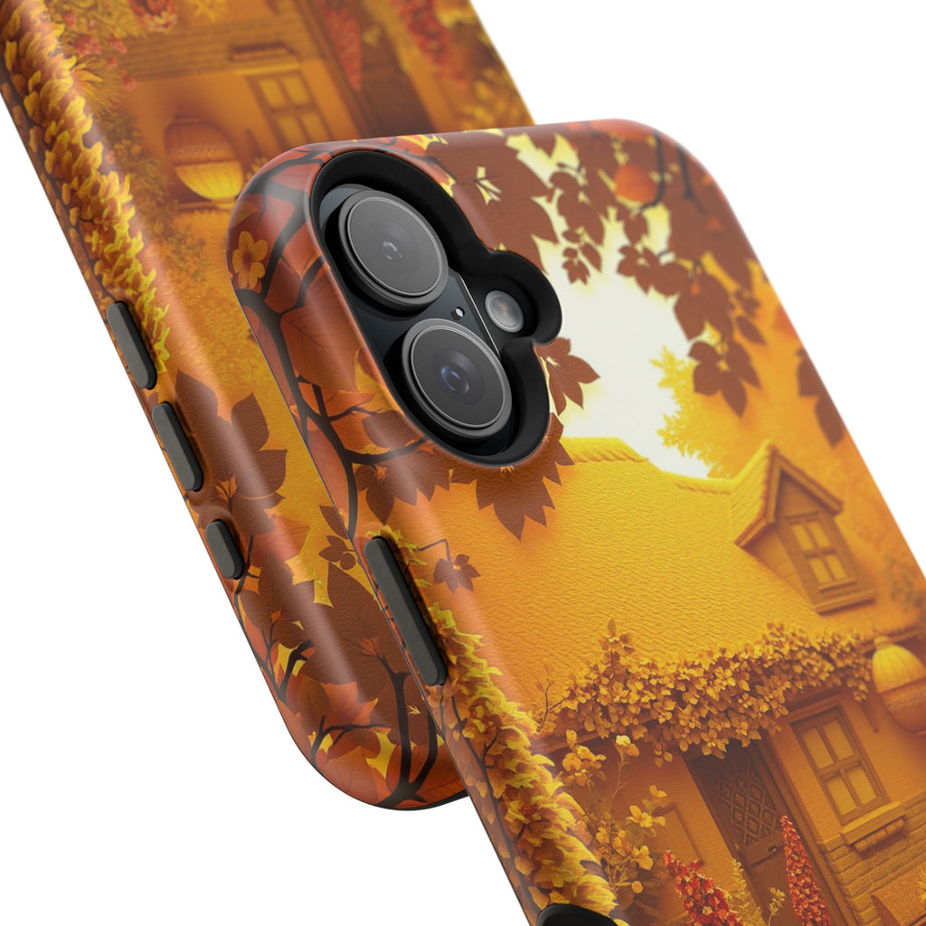iPhone Vibrant Cottage Garden Design Slim Everyday Designer Case · iPhone Case