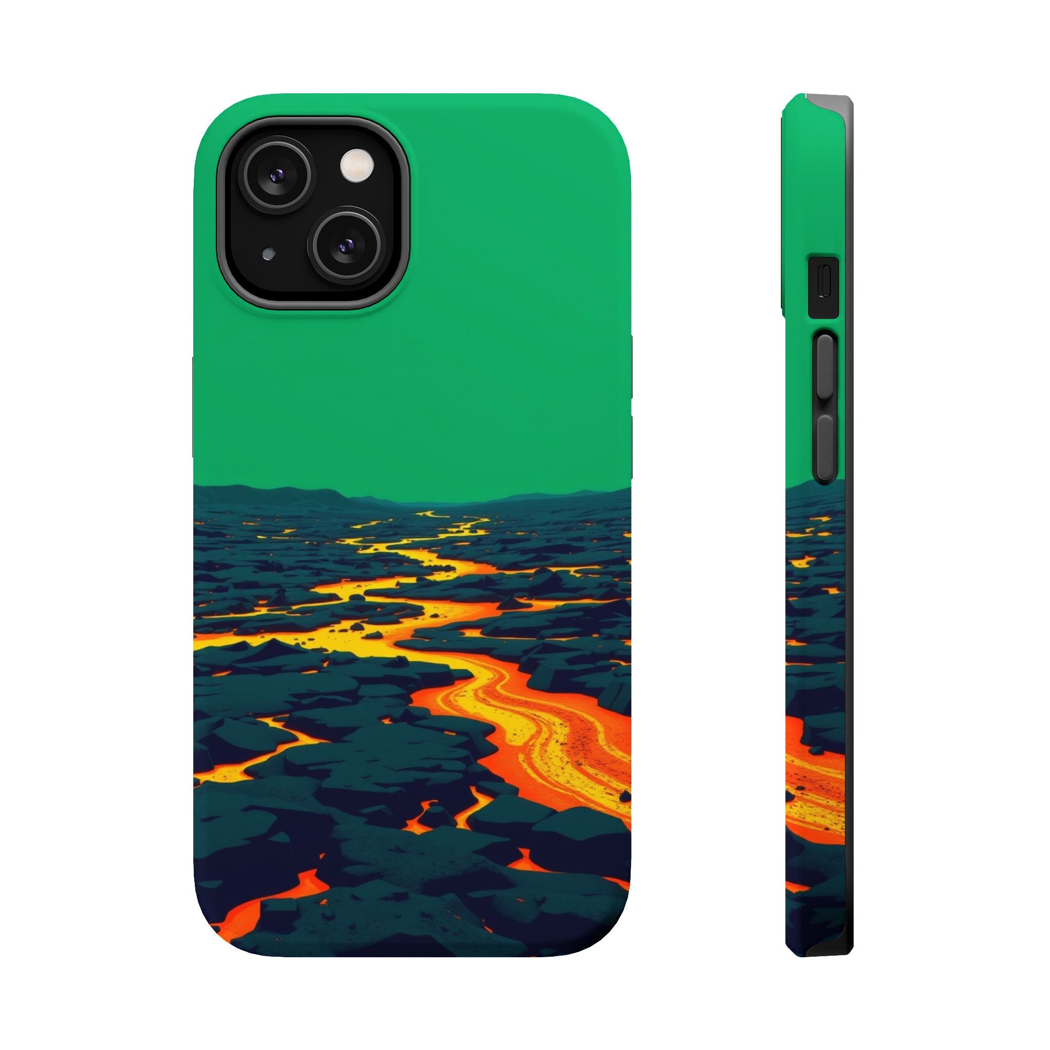 iPhone Lava Field Dreamy Design Slim Everyday Designer Case · iPhone Case
