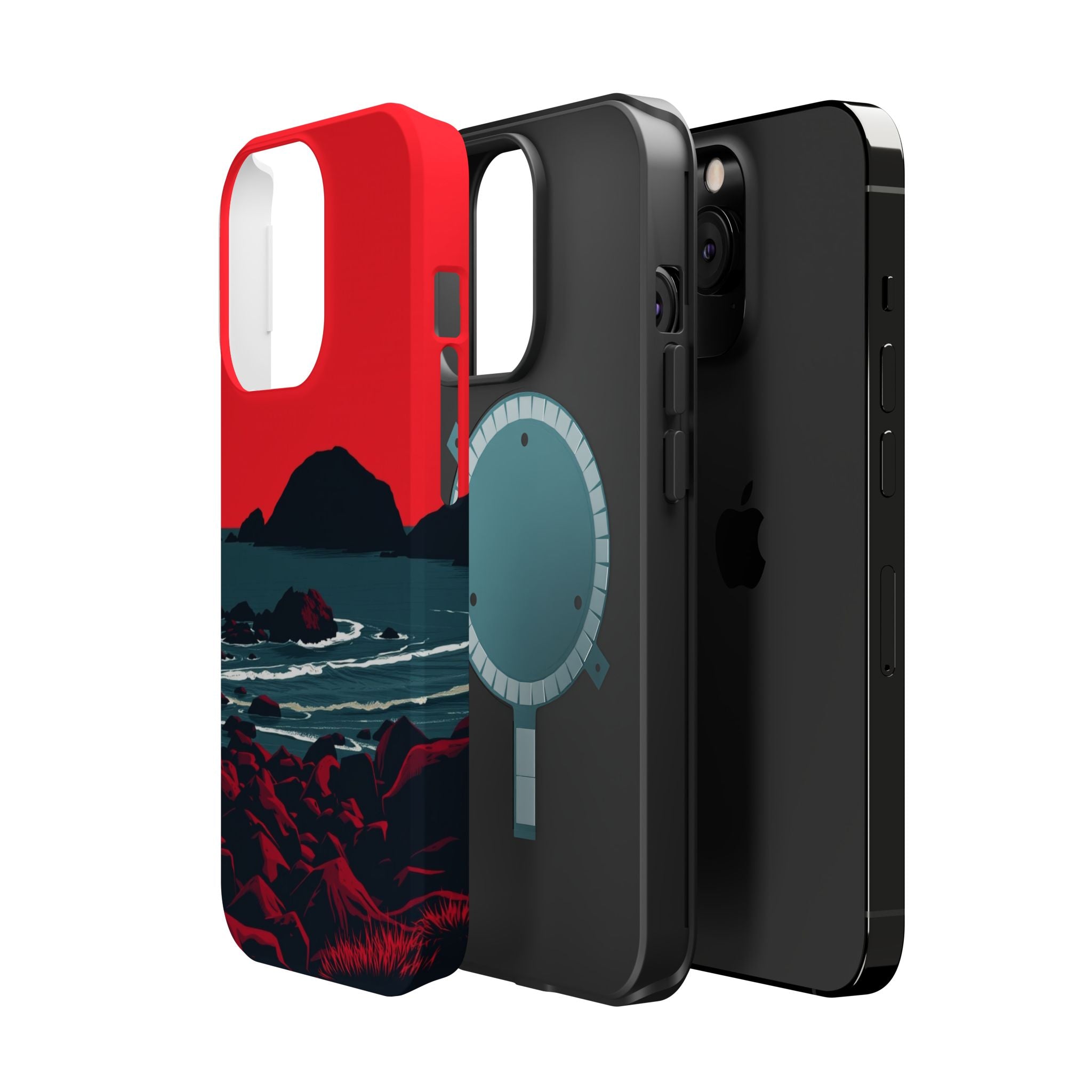 iPhone Pebble Beach Cinematic Art 18 Slim Everyday Designer Case · iPhone Case