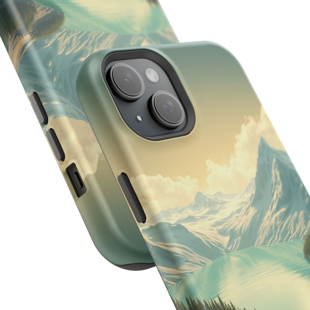 iPhone Glacier Lake Bold Art Slim Everyday Designer Case · iPhone Case