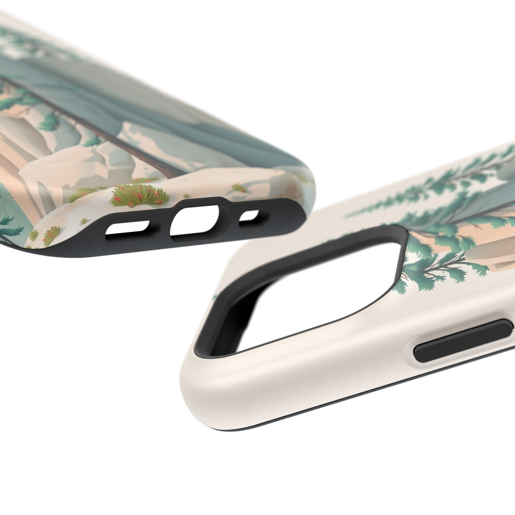 iPhone Pine Ridge Electric Art 17 Bold Modern Everyday Snap Case · iPhone Case