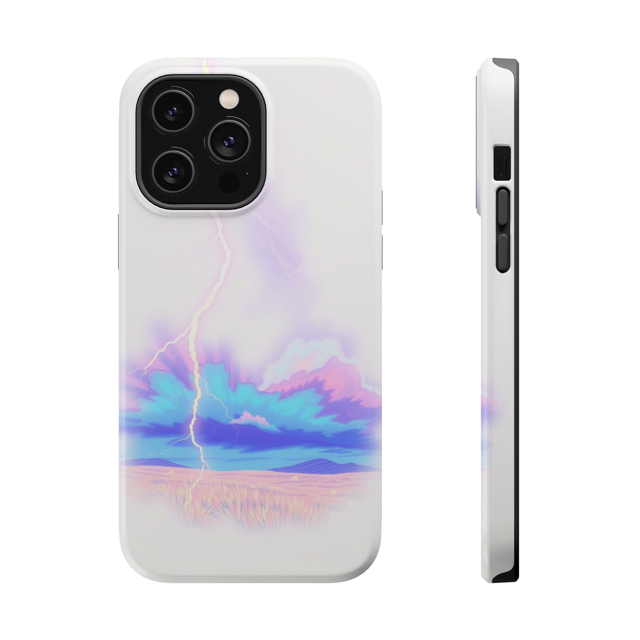 iPhone Lavender And Pearl Prairie Lightning Slim iPhone Everyday · iPhone Case