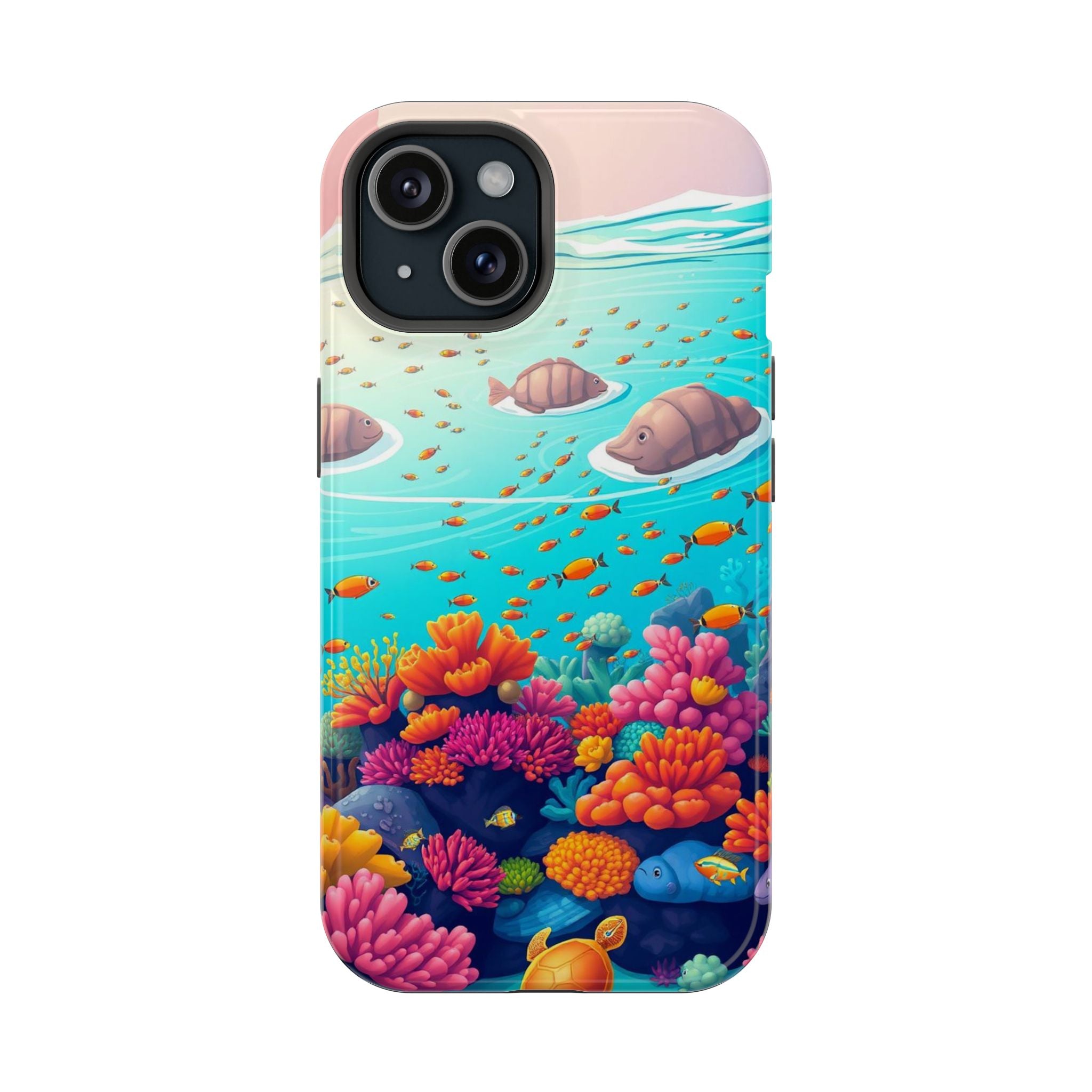 iPhone Coral Reef Panorama Kids Fun Phone Case Gift Slim Snap Case · iPhone Case