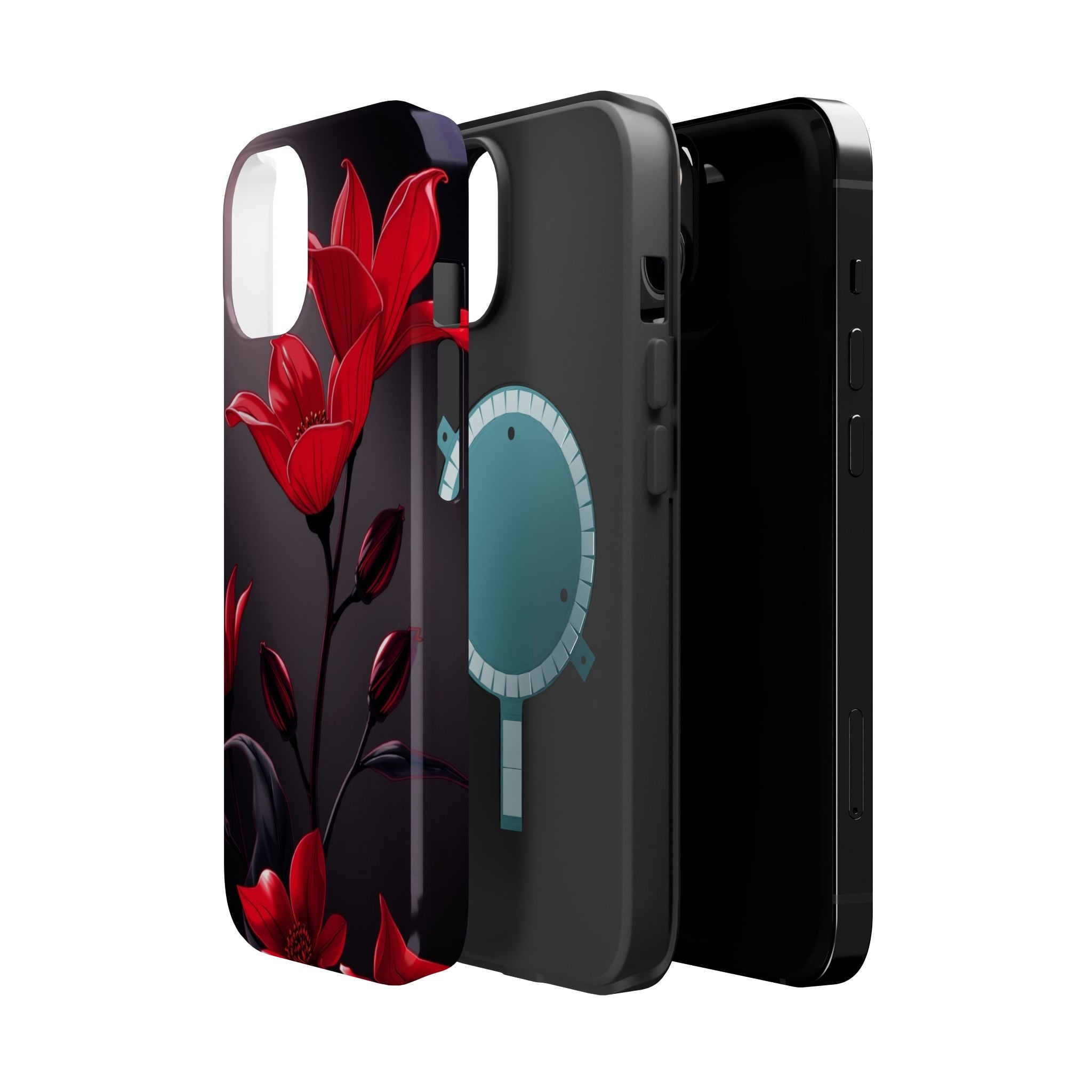 iPhone Dreamy Neon Floral Design Bold Modern Everyday Snap Case · iPhone Case