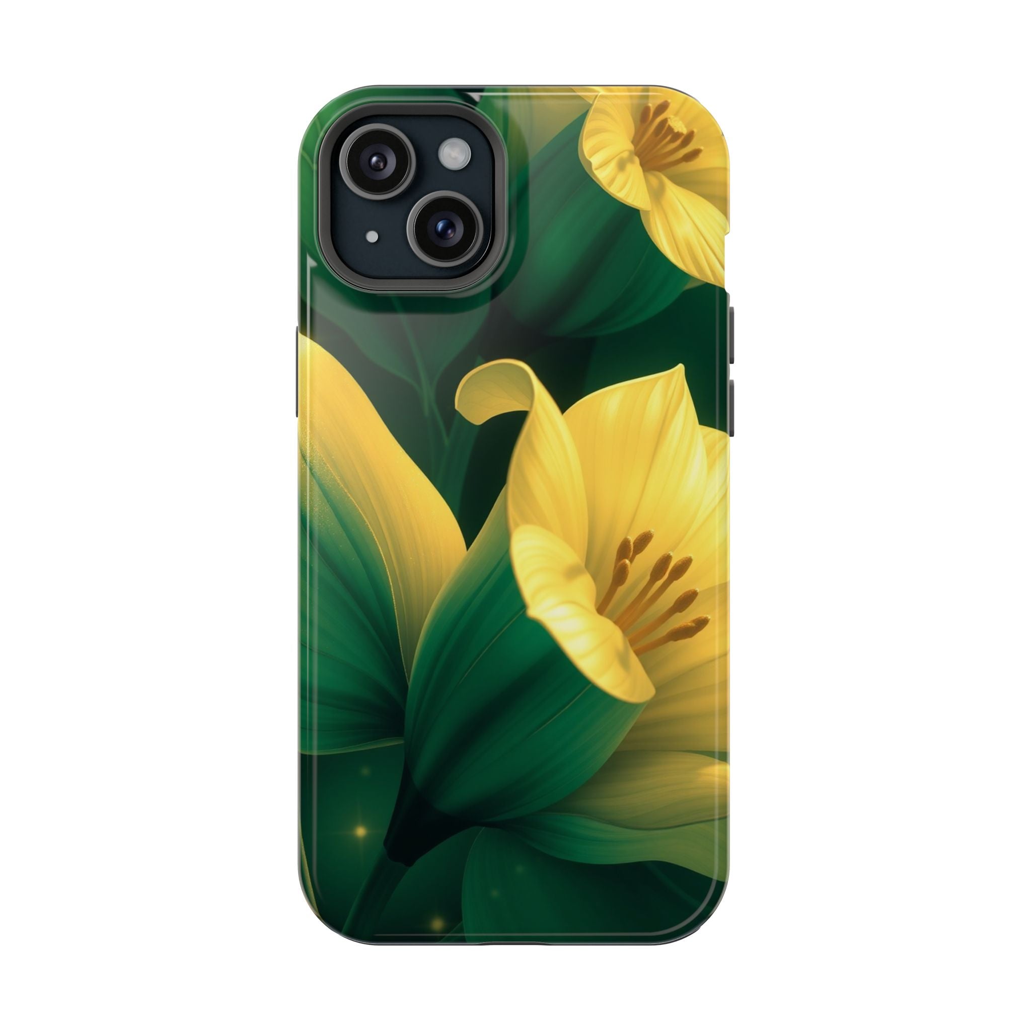 iPhone Night Bloomer Gold Foil Luxury Slim Everyday Designer Case · iPhone Case