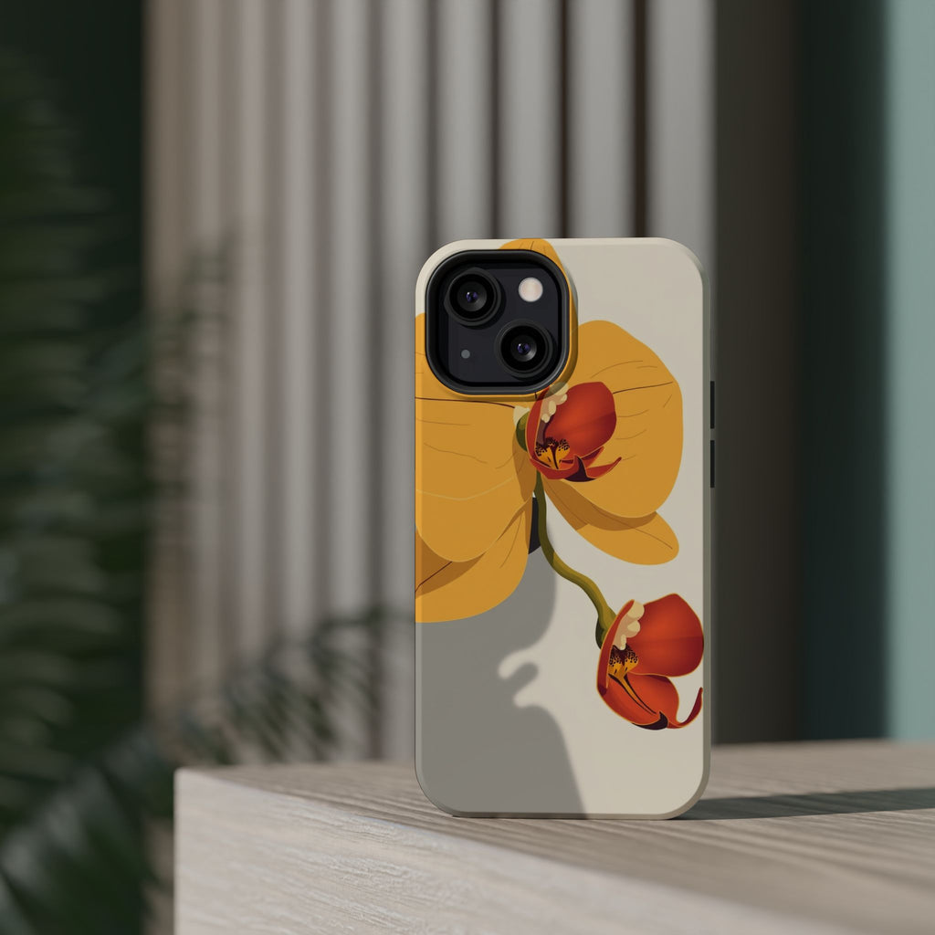iPhone Vibrant Orchid Study Design Bold Modern Everyday Snap Case · iPhone Case