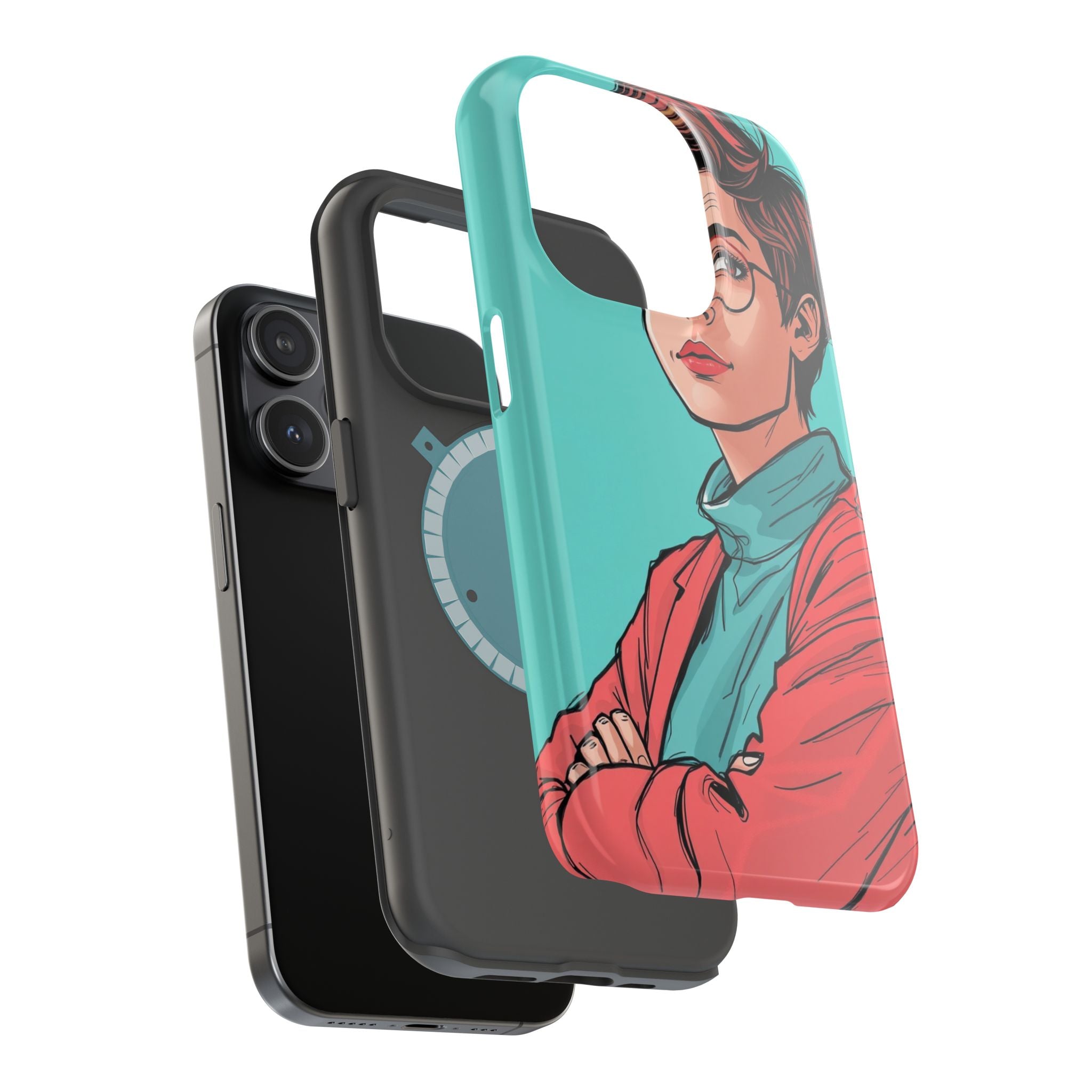 iPhone Not a Morning Person Cinematic Art Slim Everyday Designer Case · iPhone C