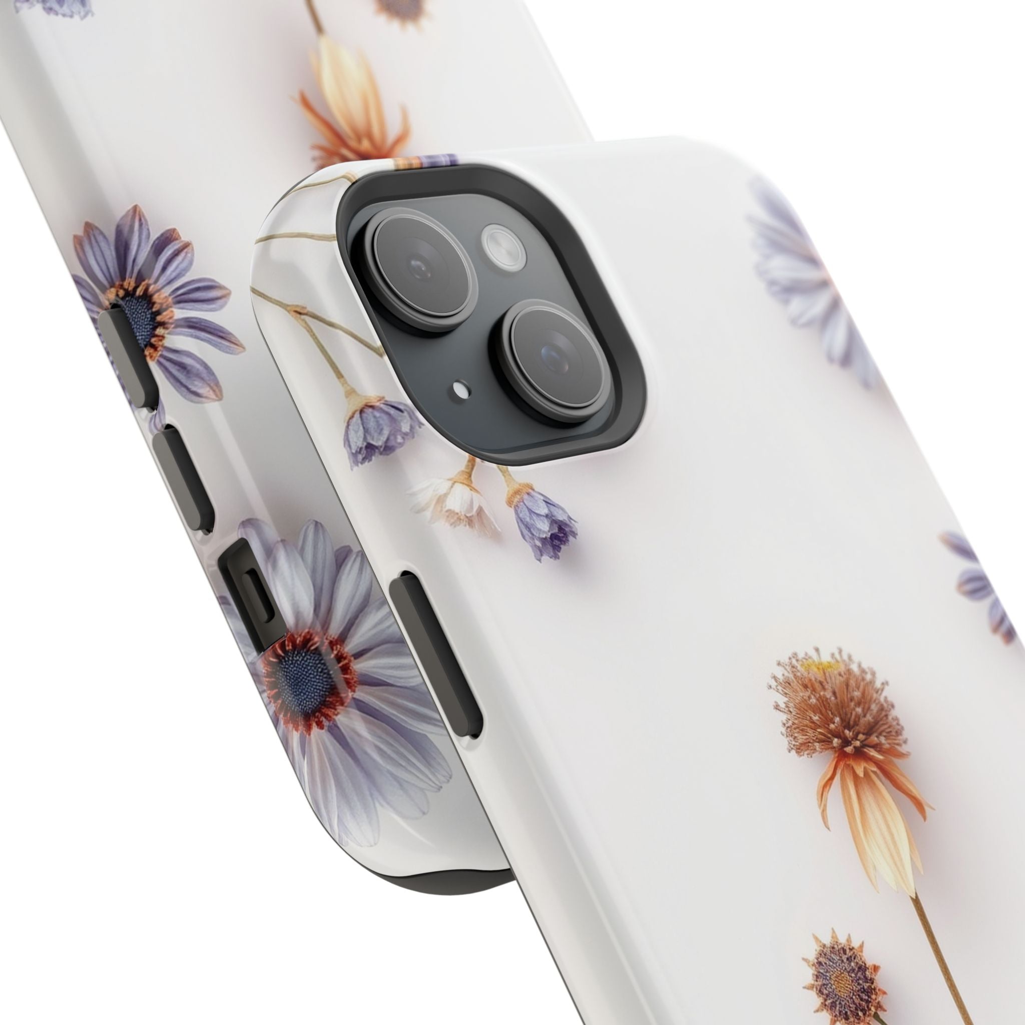 iPhone Dried Flower Flat Lay Bold Art Slim Everyday Designer Case · iPhone Case