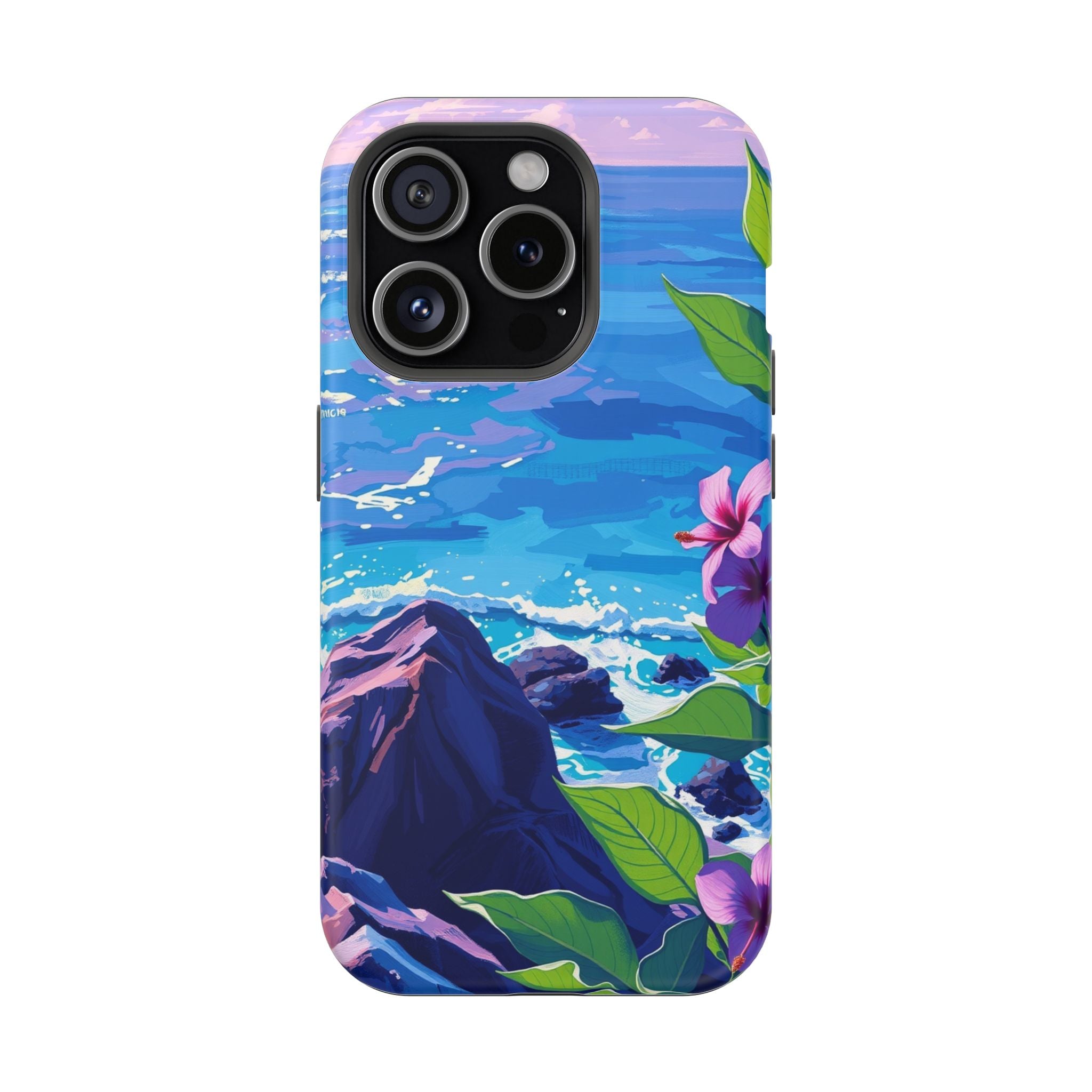 iPhone Hibiscus Coast Enchanted Art Slim Everyday Designer Case · iPhone Case