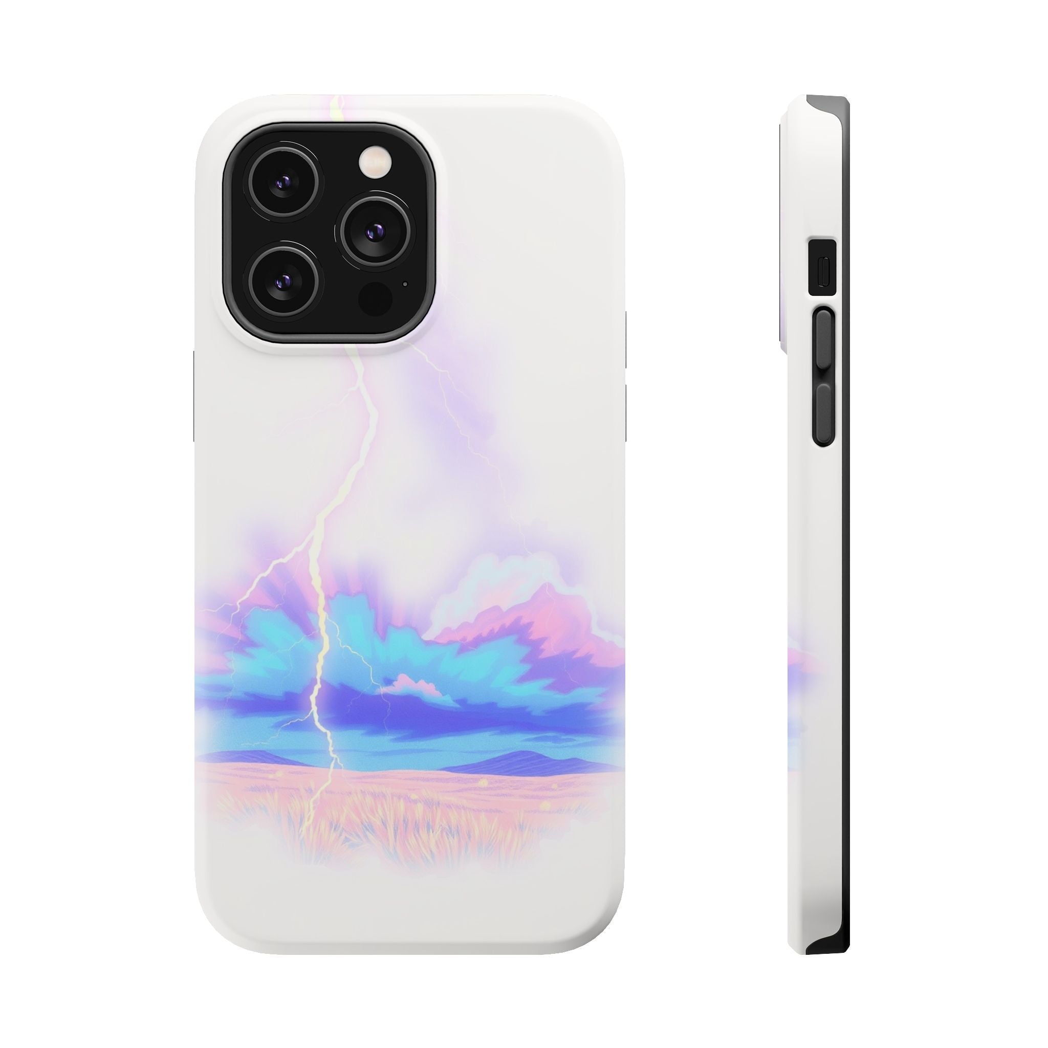 iPhone Lavender And Pearl Prairie Lightning Slim iPhone Everyday · iPhone Case