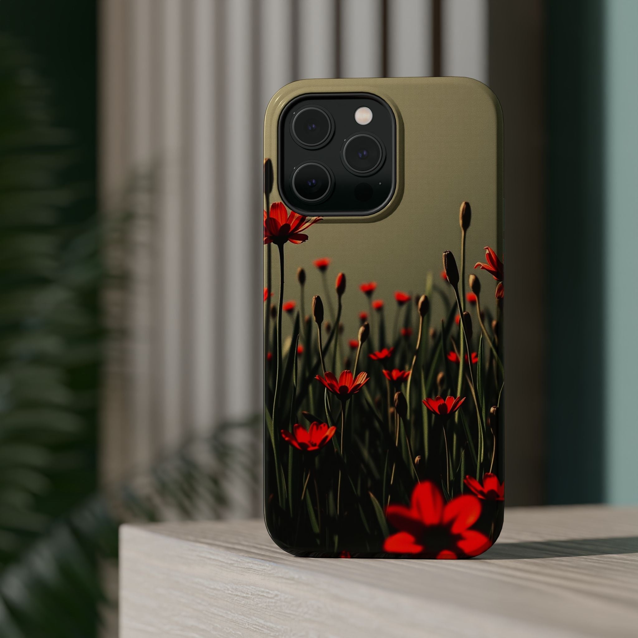 iPhone Vibrant Spring Meadow Design Slim Everyday Designer Case · iPhone Case