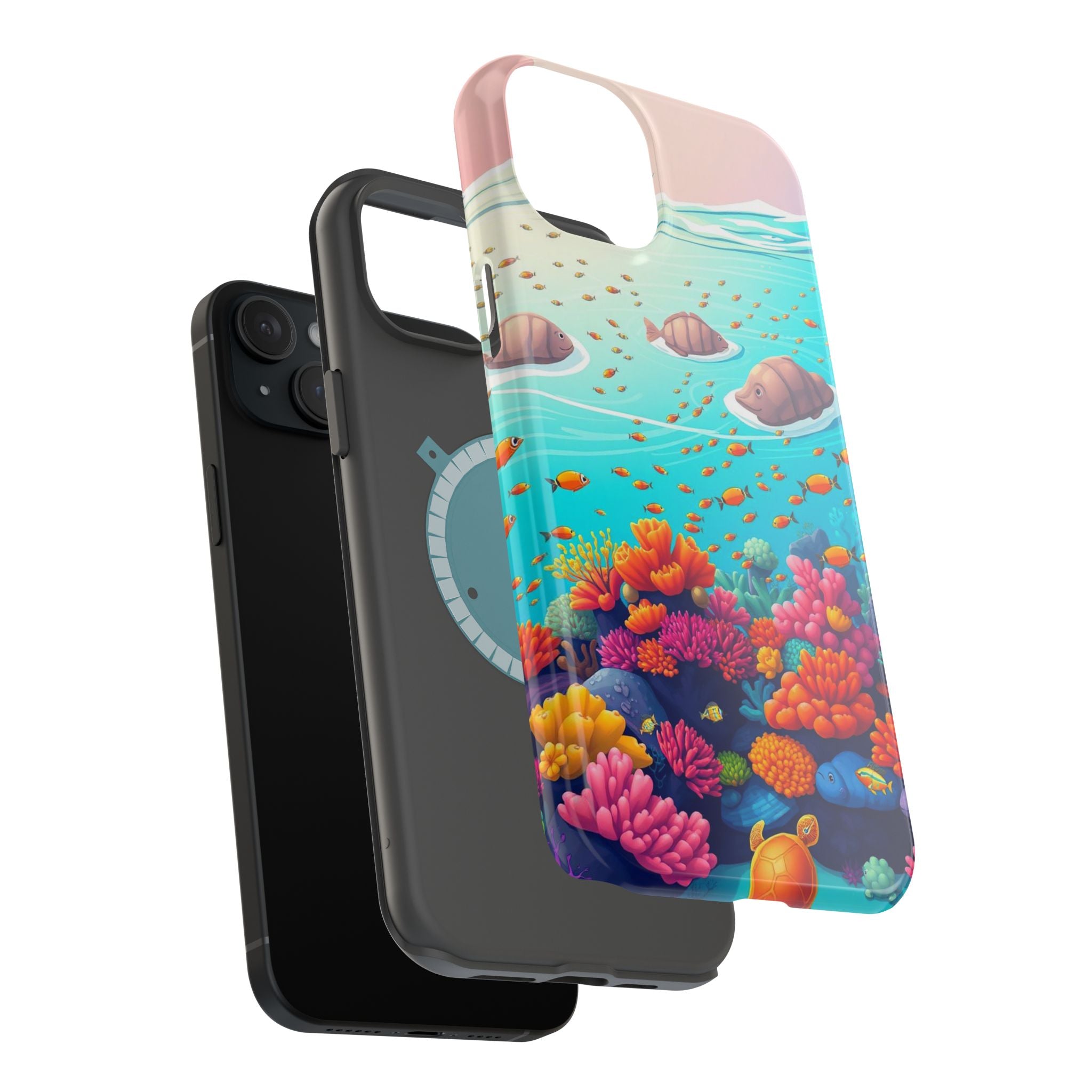 iPhone Coral Reef Panorama Kids Fun Phone Case Gift Slim Snap Case · iPhone Case