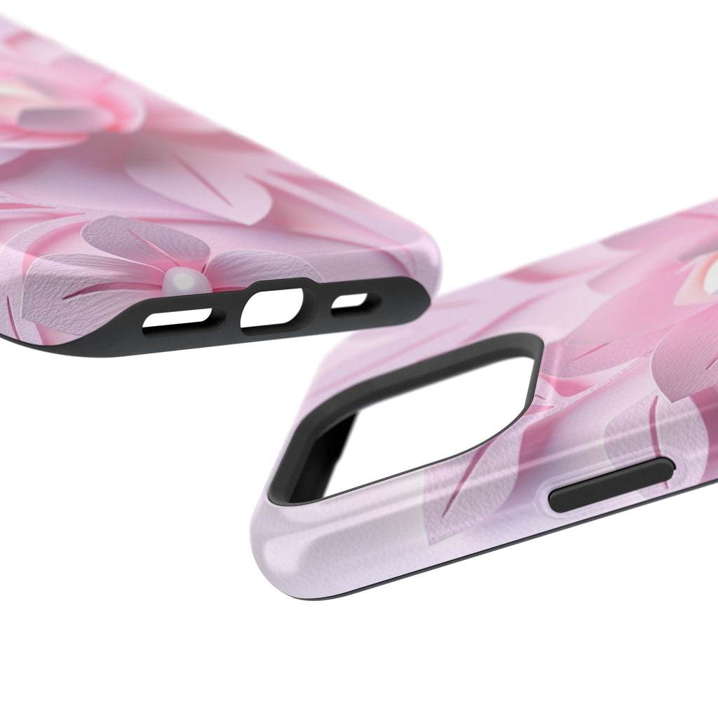 iPhone Floral Geometric Paper Cut Art Slim Everyday Designer Case · iPhone Case