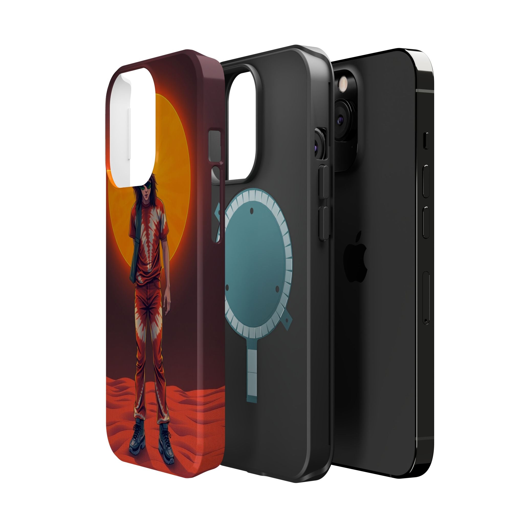 iPhone Tie-Dye 60s Enchanted Art Bold Modern Everyday Snap Case · iPhone Case