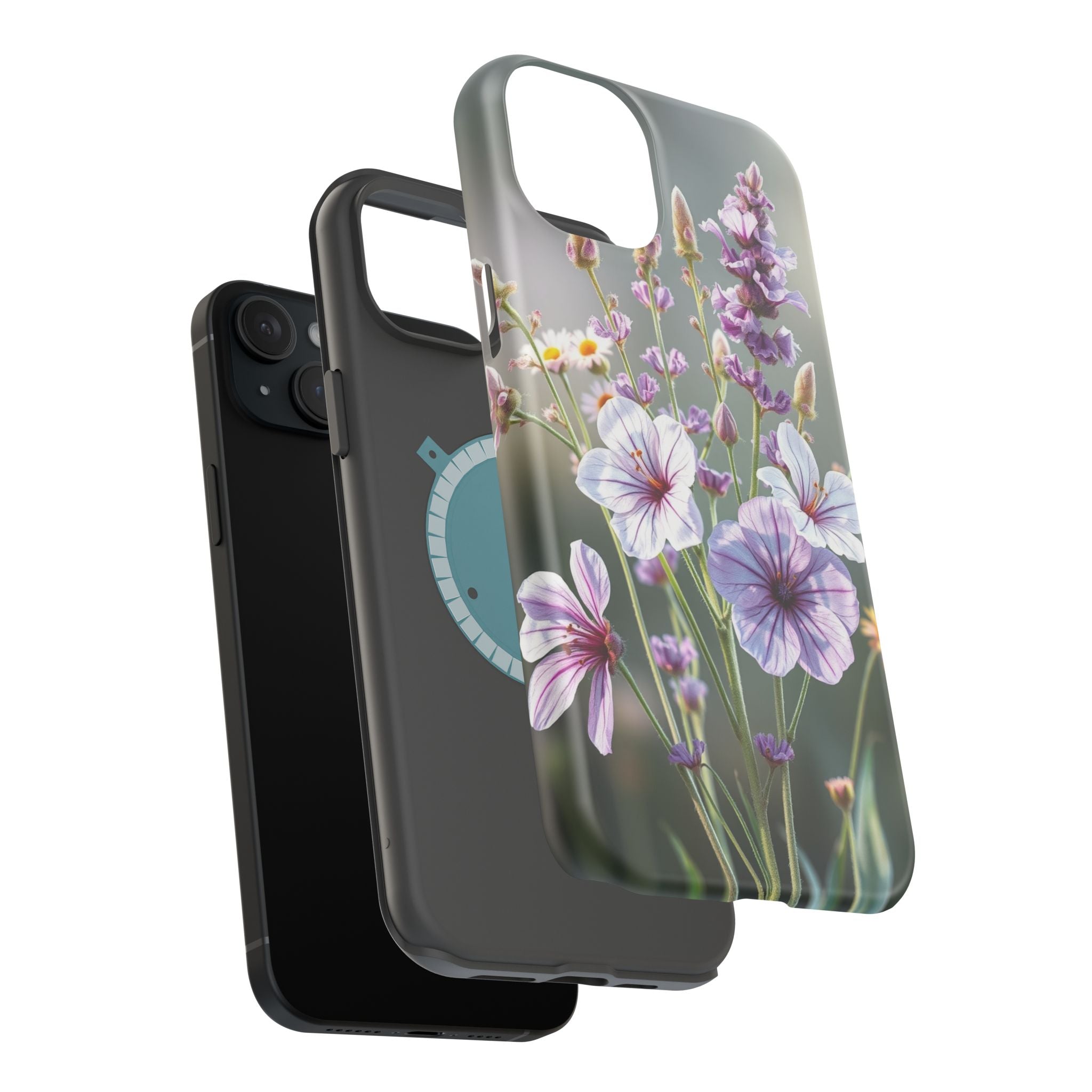 iPhone Wildflower Bunch Enchanted Art Slim Everyday Designer Case · iPhone Case