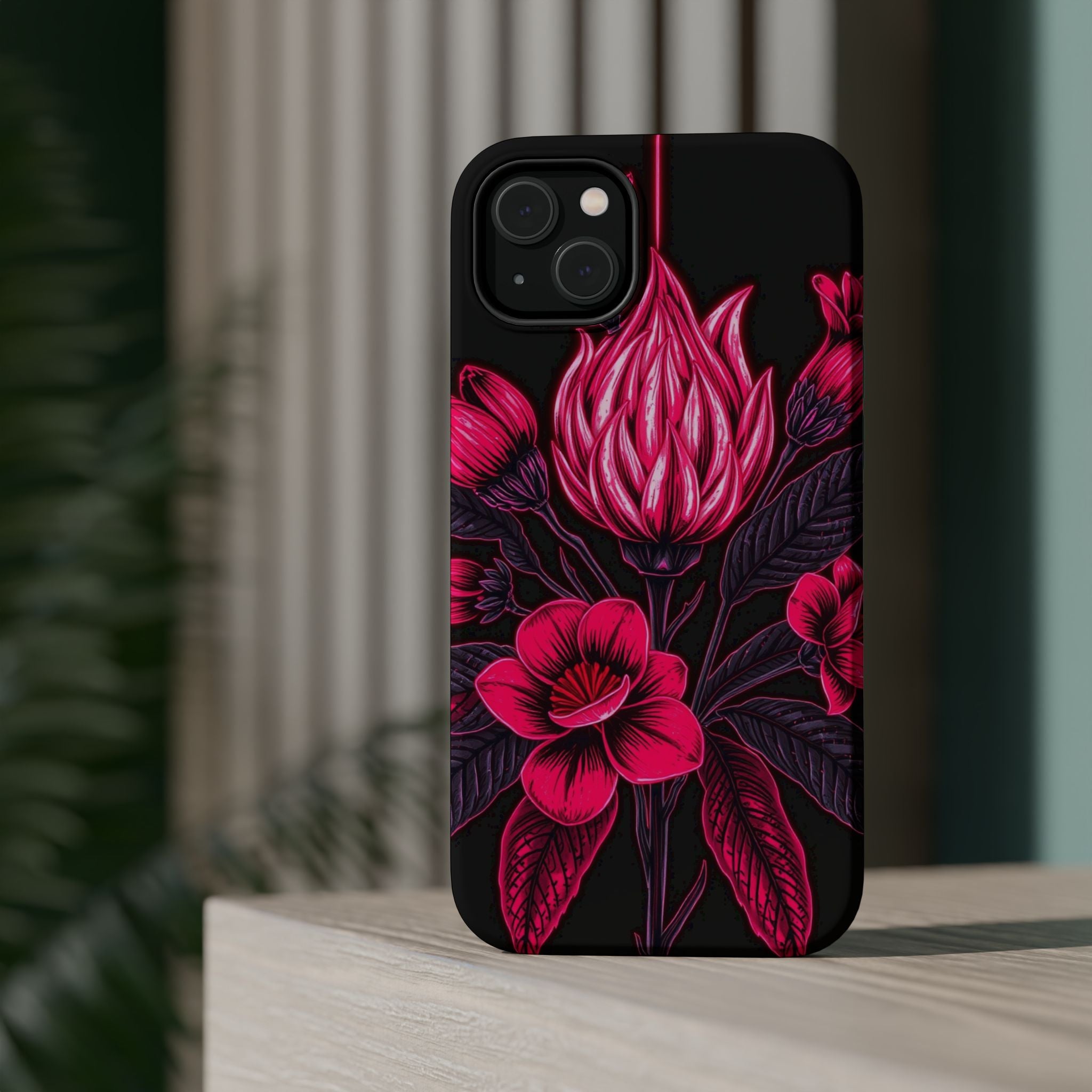 iPhone Vibrant Vintage Botanical Print Design Slim iPhone Everyday · iPhone Case
