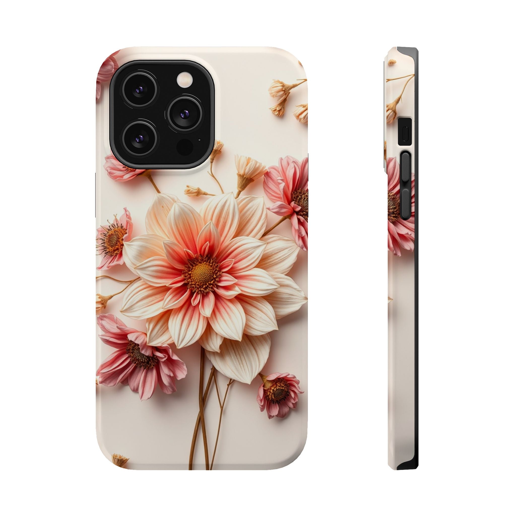 iPhone Dried Flower Flat Lay Enchanted Art Slim iPhone Everyday · iPhone Case