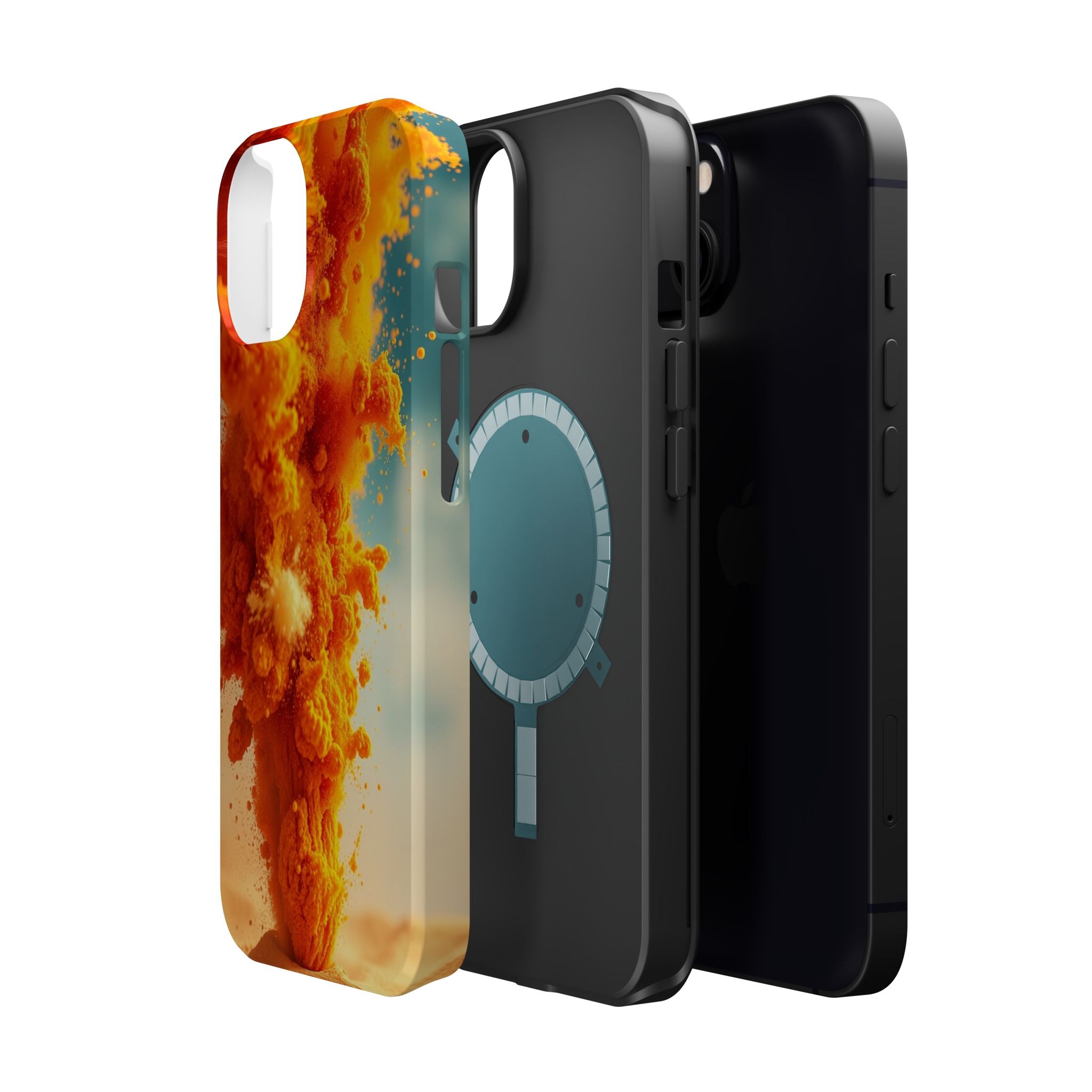 iPhone Dreamy Powder Explosion Design Slim Everyday Designer Case · iPhone Case
