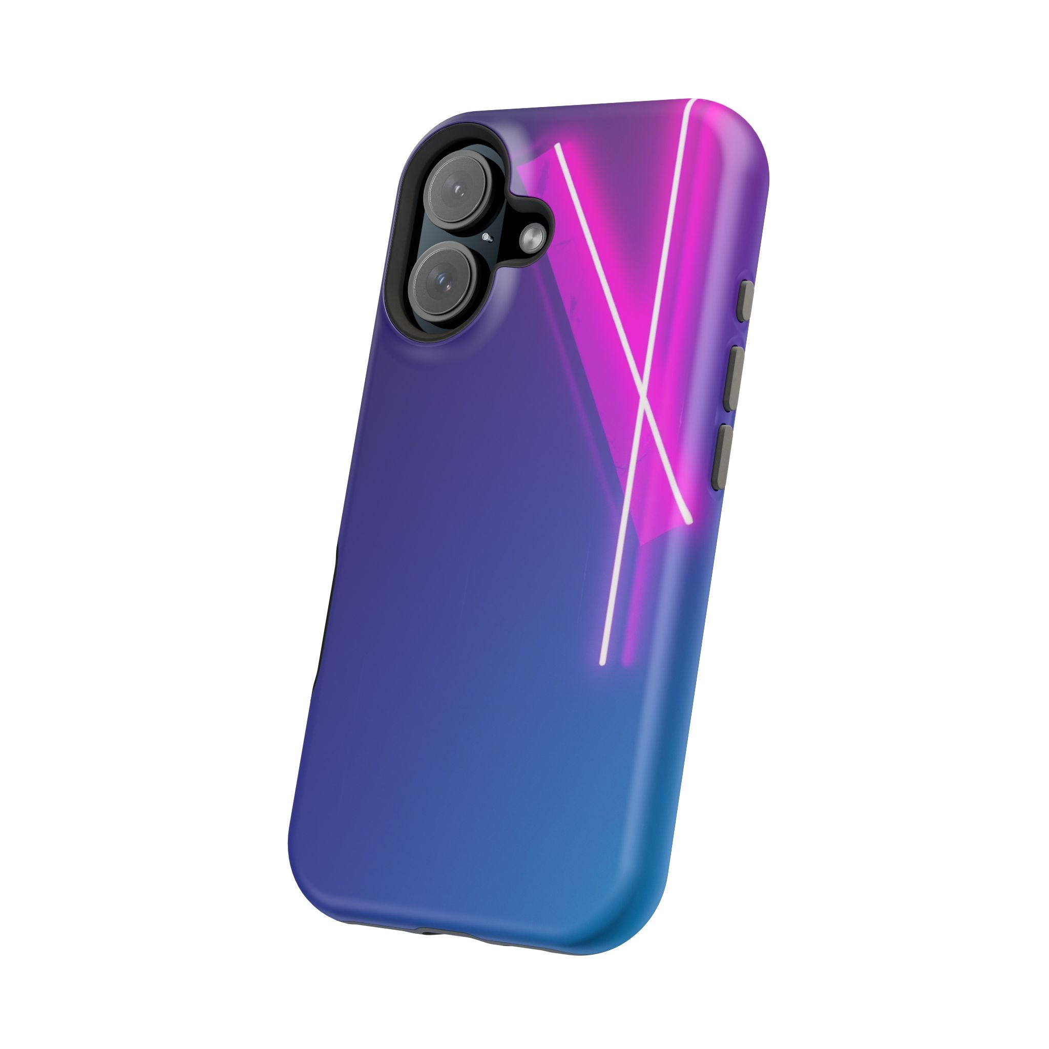 iPhone 1990s Geometric Neon Electric Art Slim Everyday Designer Case · iPhone Ca