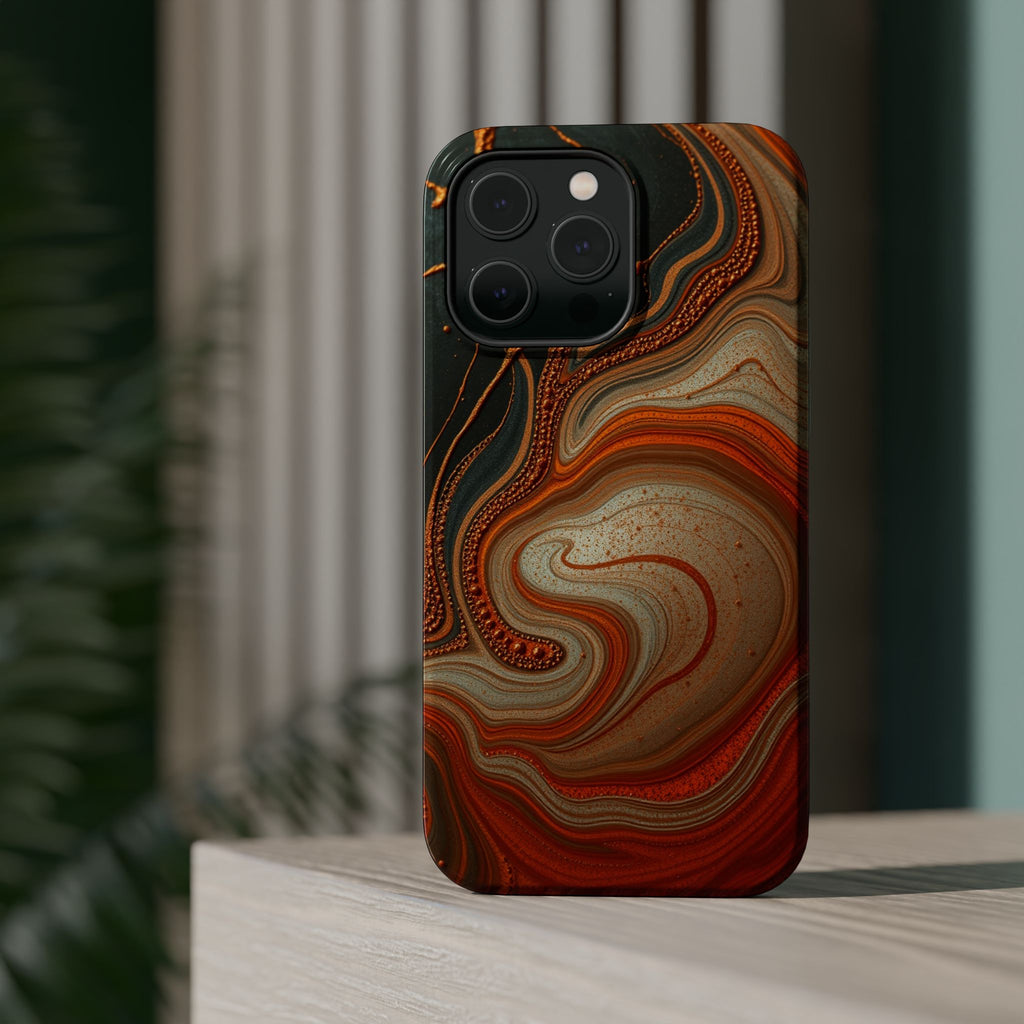 iPhone Marble Swirl Enchanted Art Bold Modern Everyday Snap Case · iPhone Case